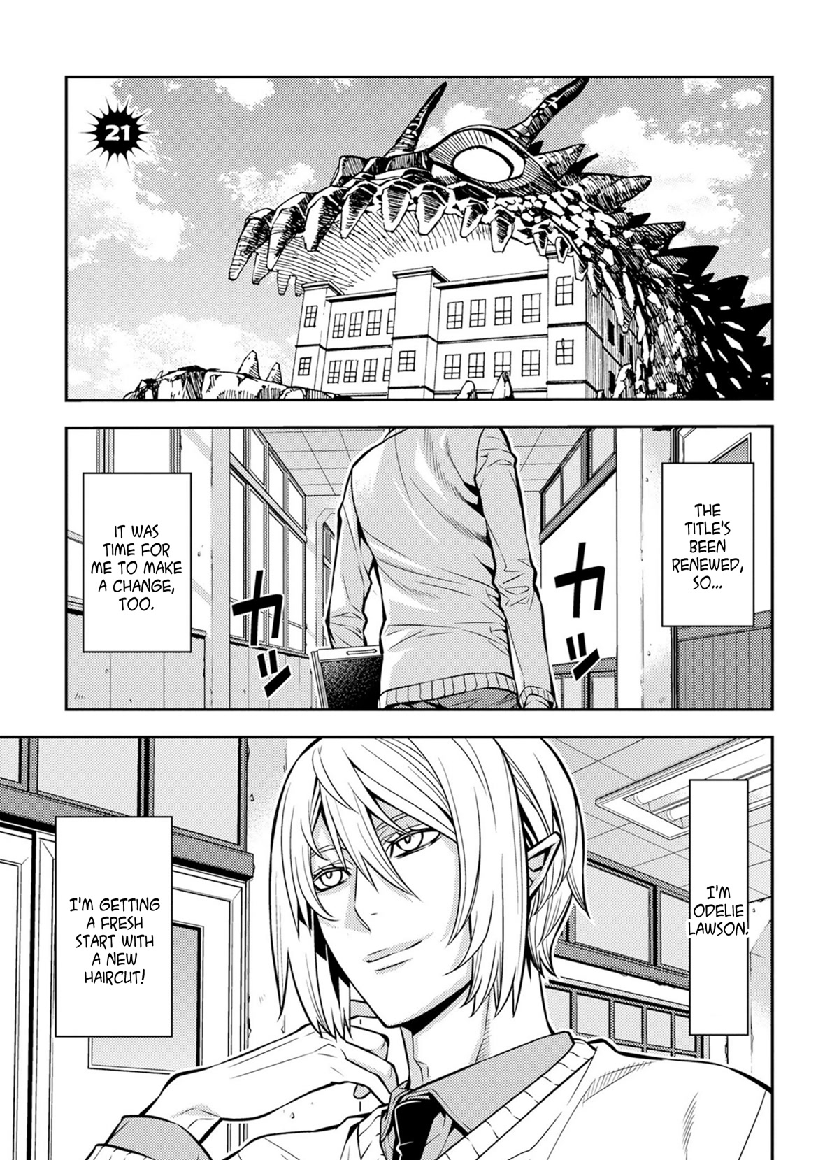 Satou-kun no Makai Koukou Hakusho Chapter 21 page 1 - Chapter 21