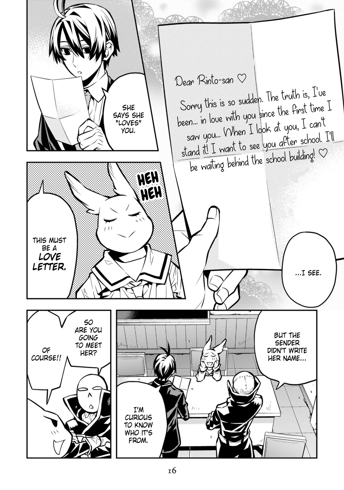 Satou-kun no Makai Koukou Hakusho Chapter 24 page 4 - Chapter 24