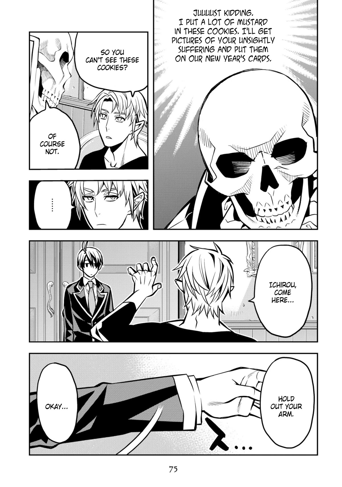 Satou-kun no Makai Koukou Hakusho Chapter 27 page 9 - Chapter 27