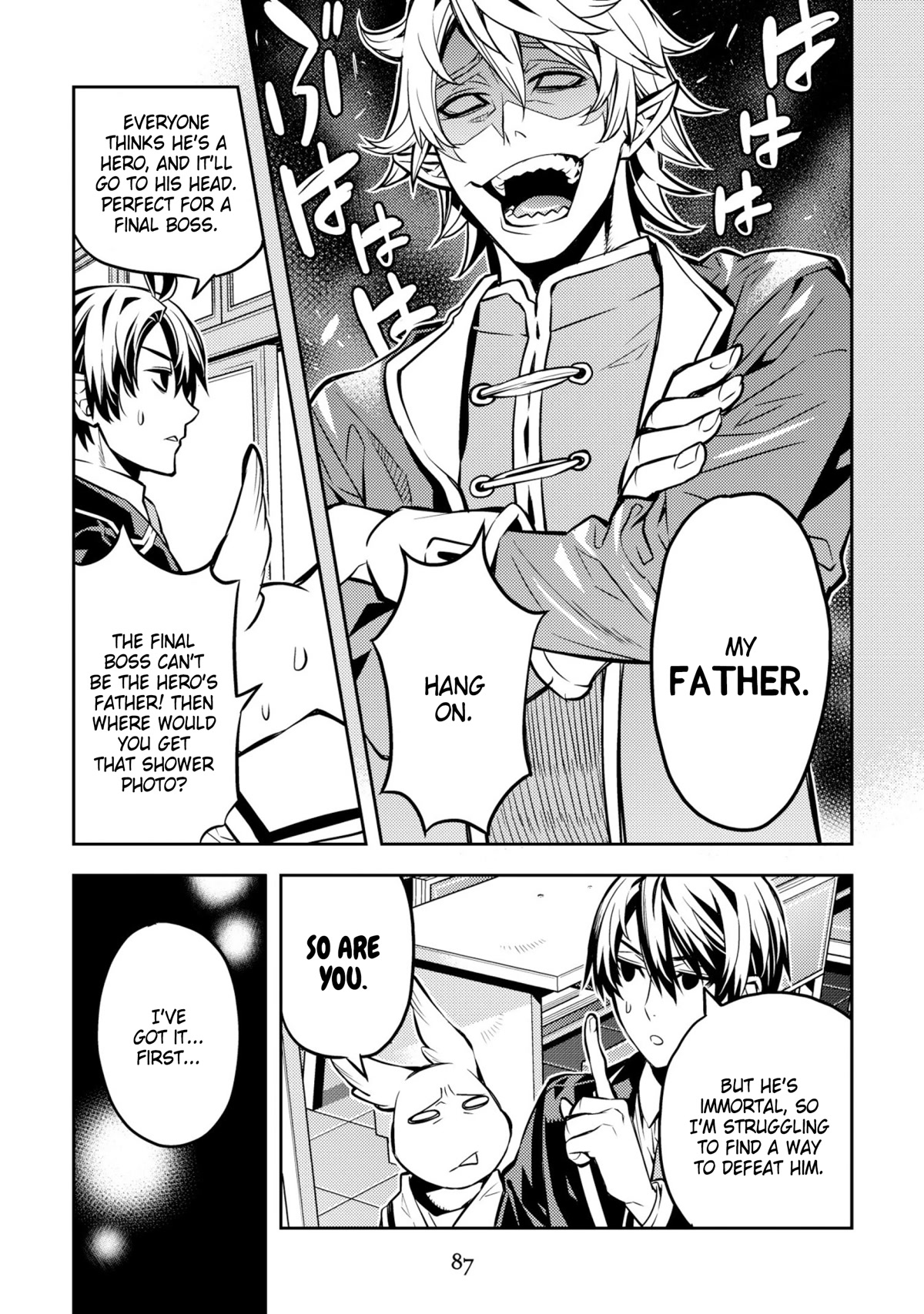 Satou-kun no Makai Koukou Hakusho Chapter 28 page 5 - Chapter 28
