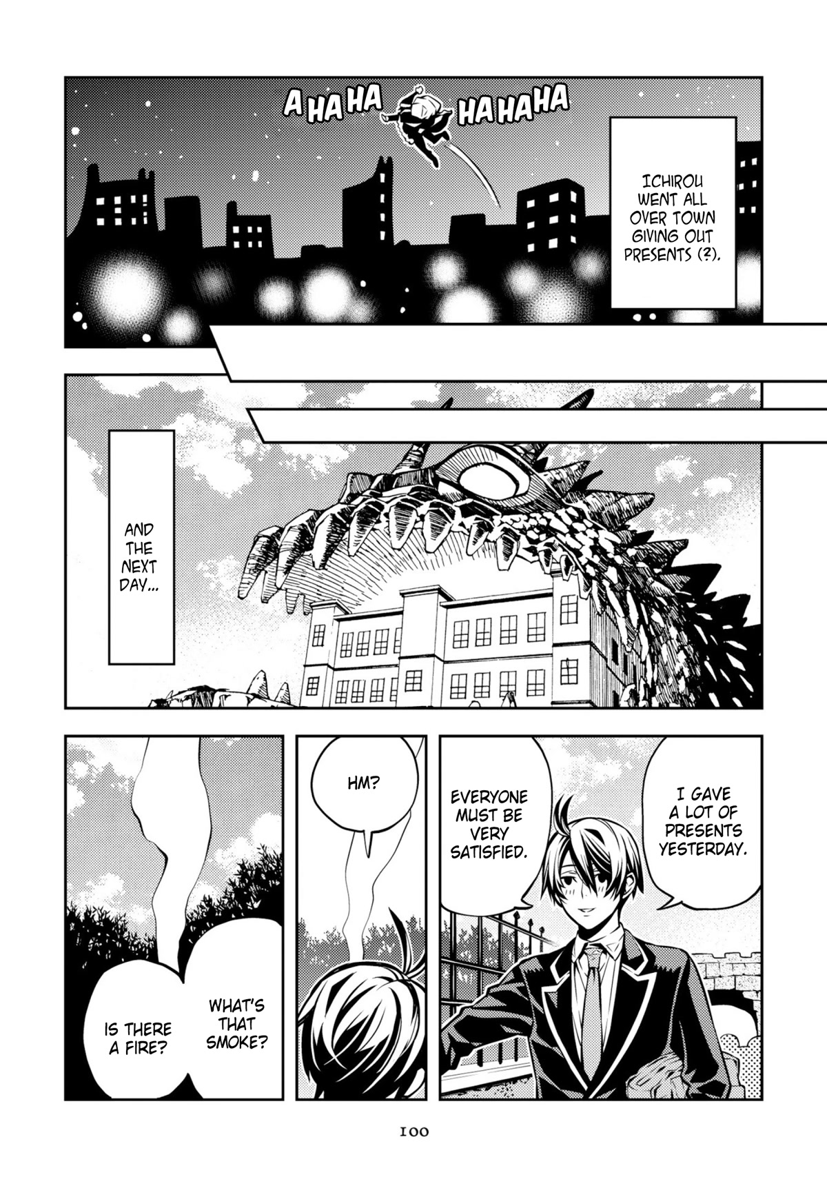 Satou-kun no Makai Koukou Hakusho Chapter 29 page 10 - Chapter 29