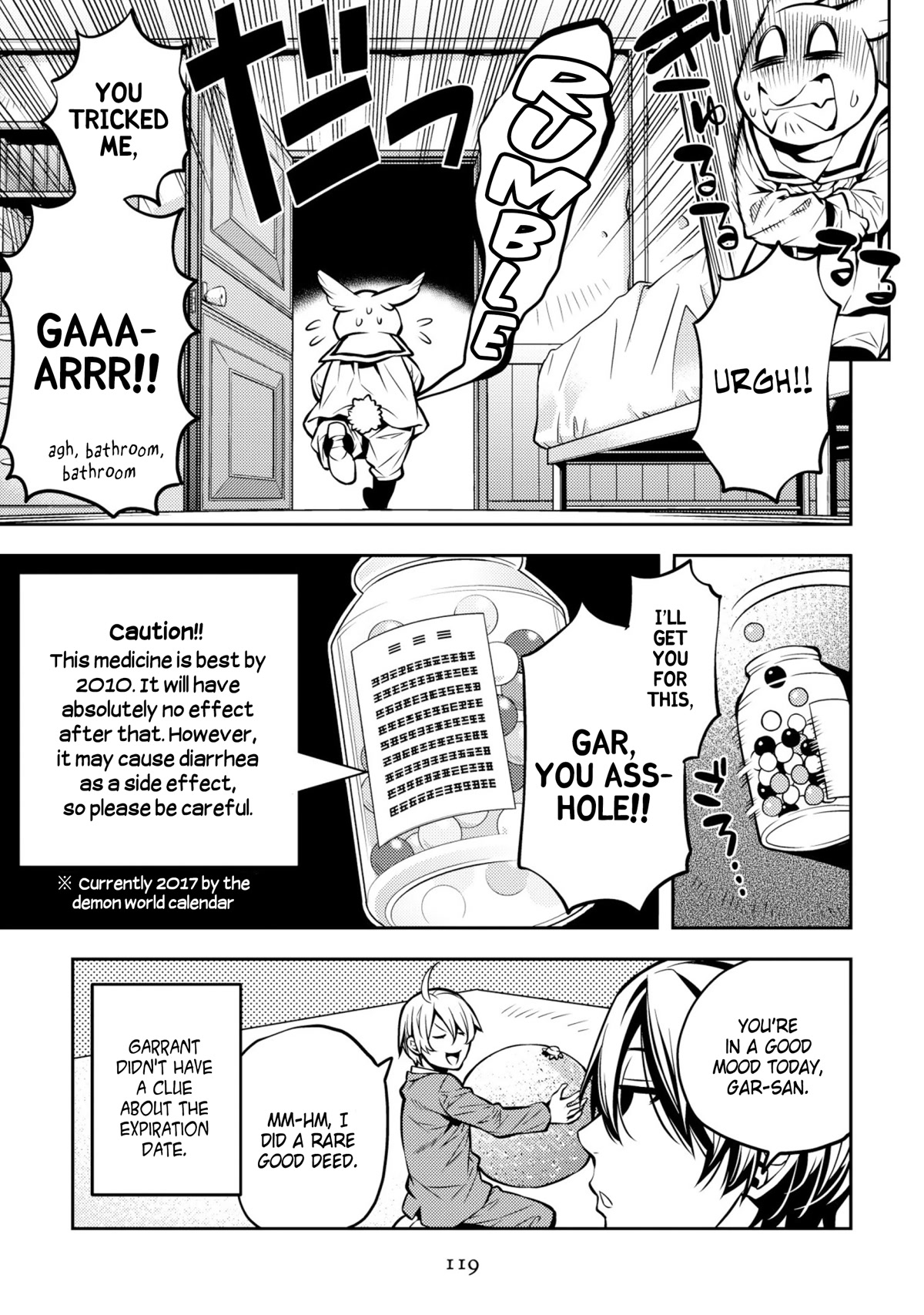 Satou-kun no Makai Koukou Hakusho Chapter 30 page 15 - Chapter 30