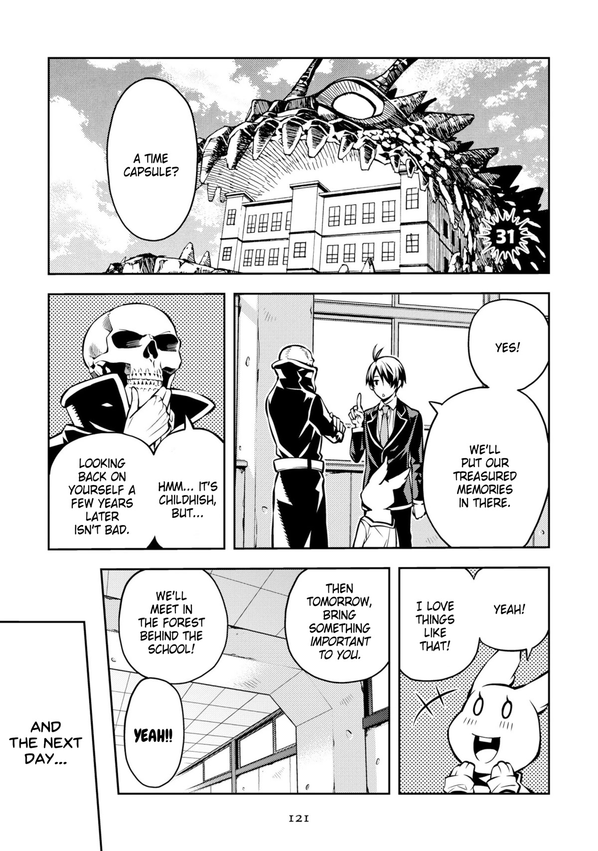 Satou-kun no Makai Koukou Hakusho Chapter 31 page 1 - Chapter 31