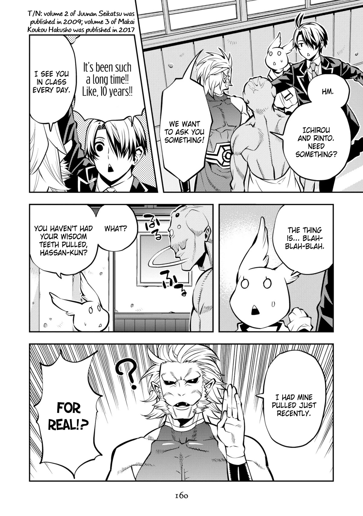 Satou-kun no Makai Koukou Hakusho Chapter 33 page 20 - Chapter 33