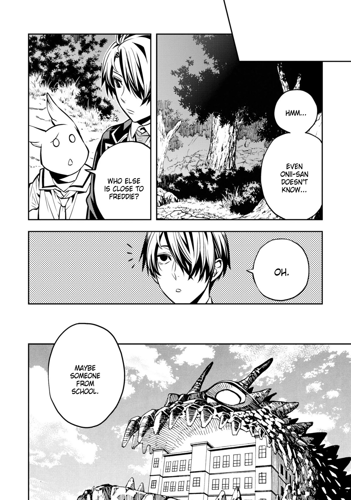 Satou-kun no Makai Koukou Hakusho Chapter 33 page 8 - Chapter 33