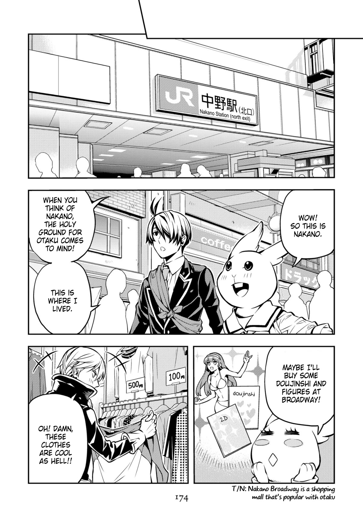 Satou-kun no Makai Koukou Hakusho Chapter 34 page 4 - Chapter 34