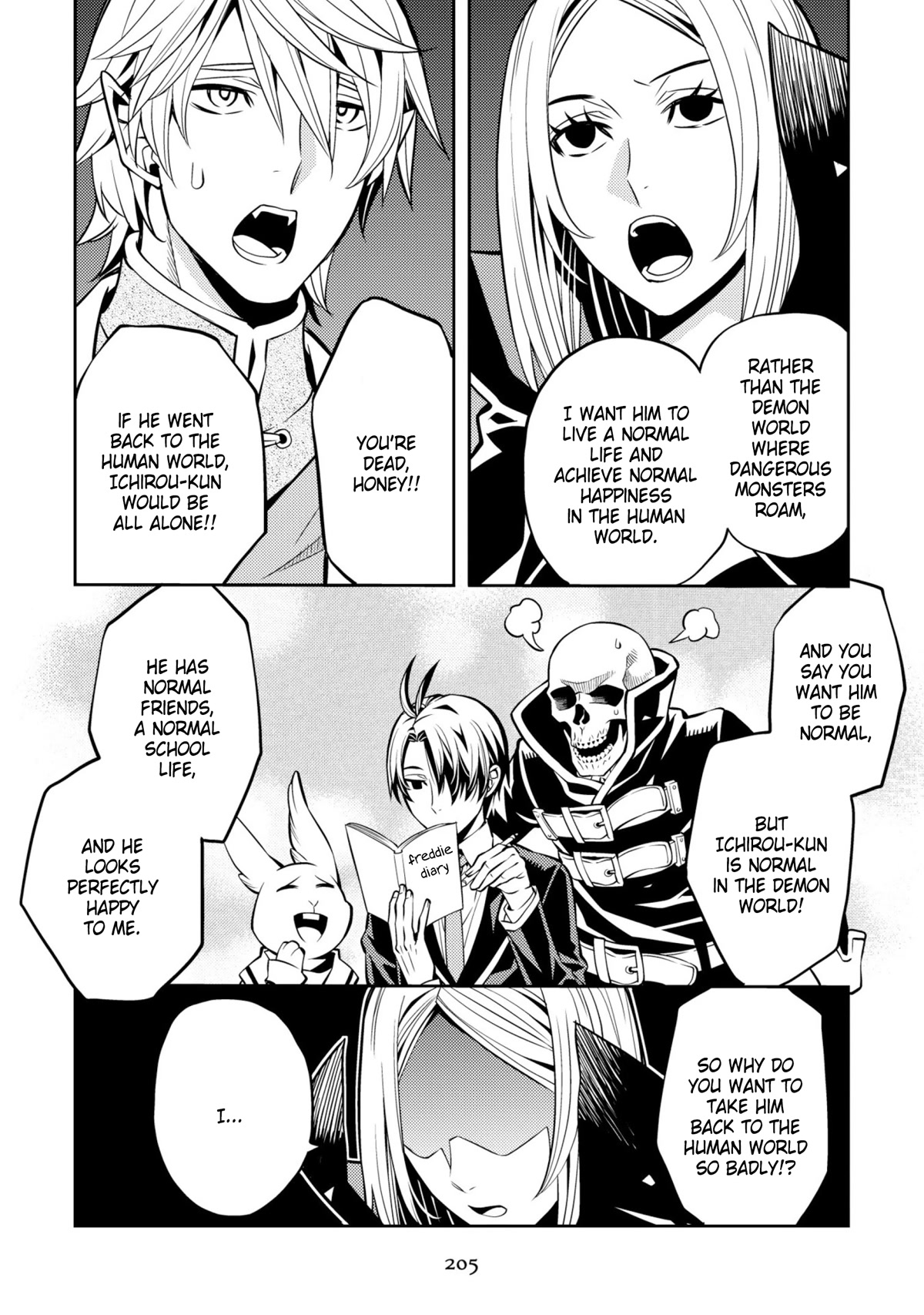 Satou-kun no Makai Koukou Hakusho Chapter 36 page 13 - Chapter 36