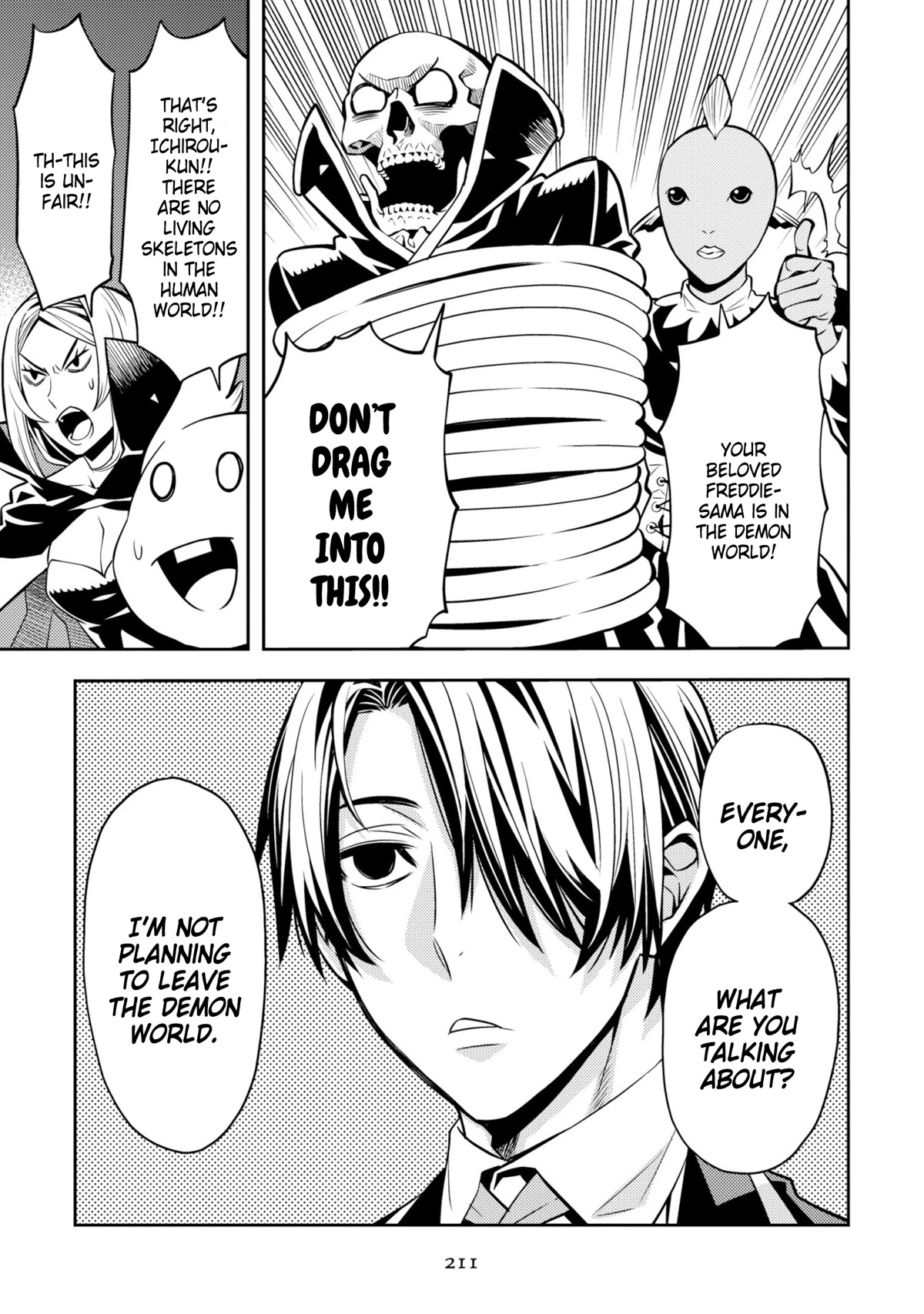 Satou-kun no Makai Koukou Hakusho Chapter 36 page 19 - Chapter 36