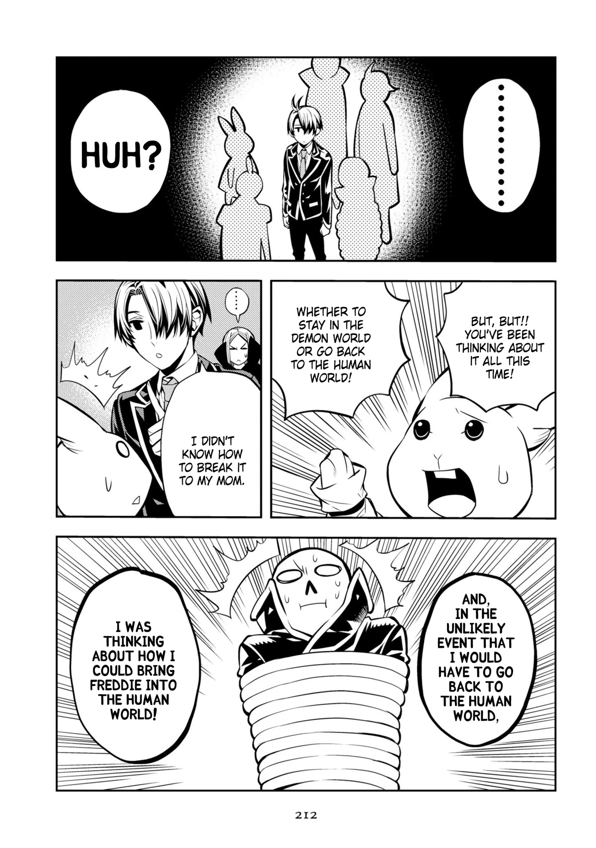 Satou-kun no Makai Koukou Hakusho Chapter 36 page 20 - Chapter 36