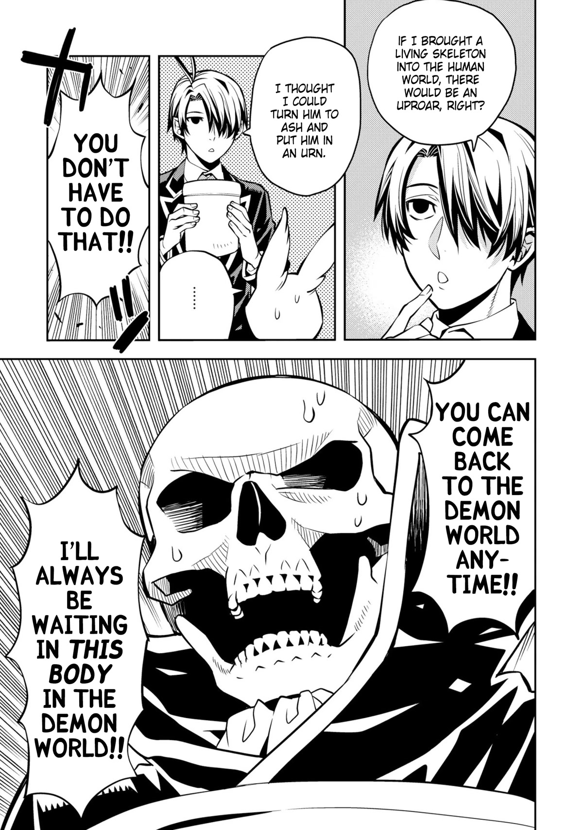Satou-kun no Makai Koukou Hakusho Chapter 36 page 21 - Chapter 36