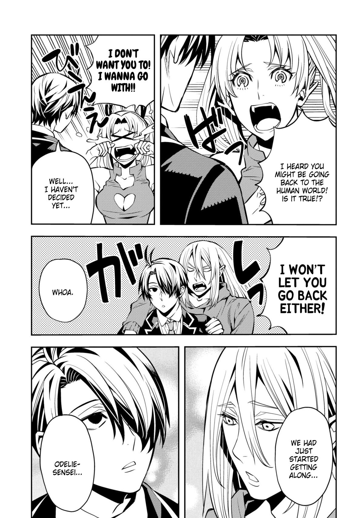 Satou-kun no Makai Koukou Hakusho Chapter 36 page 7 - Chapter 36