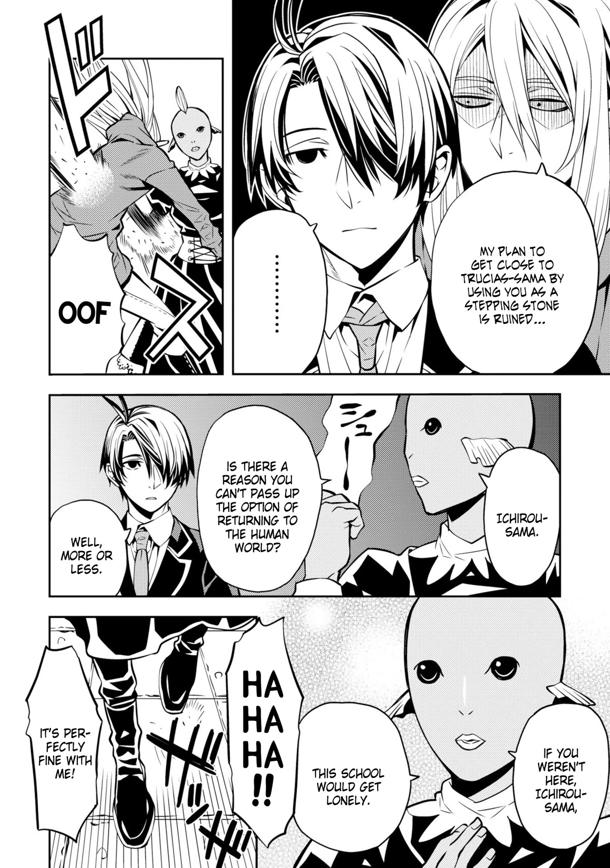 Satou-kun no Makai Koukou Hakusho Chapter 36 page 8 - Chapter 36