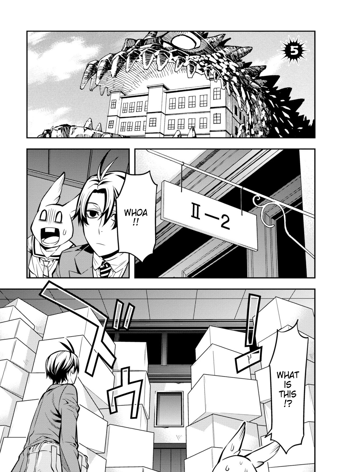 Satou-kun no Makai Koukou Hakusho Chapter 5 page 1 - Chapter 5