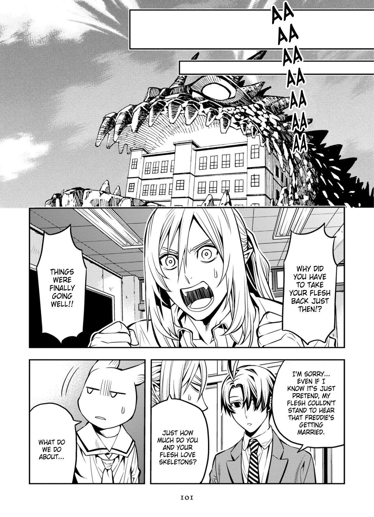 Satou-kun no Makai Koukou Hakusho Chapter 5 page 19 - Chapter 5