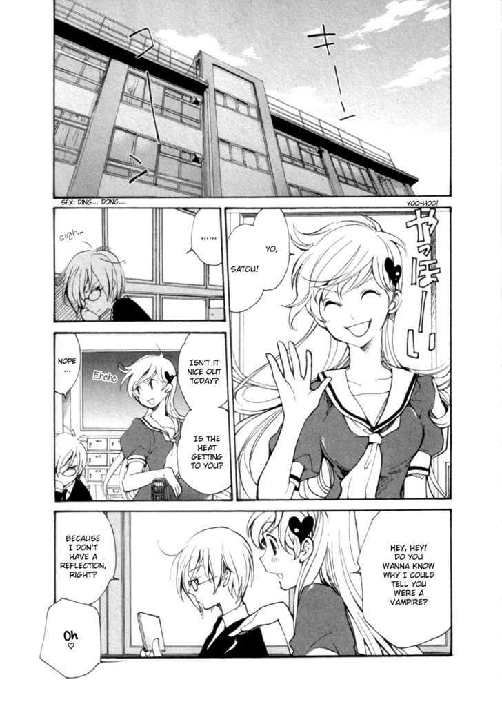 Satou-kun to Tanaka-san - The Blood Highschool Chapter 2 page 3 - Chapter 2
