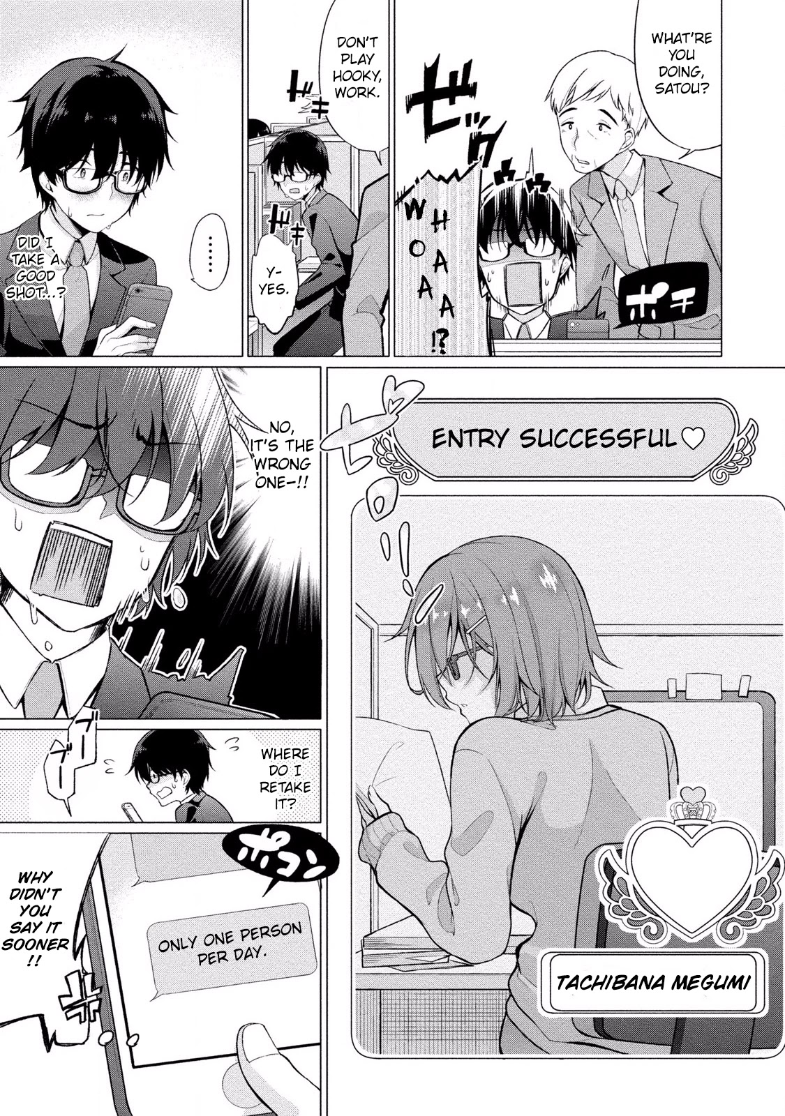 Satou-kun wa Nozoteiru. ~Kami-sama Appli de Onnanoko no Kokoro o Nozoitara Do XX datta Chapter 1 page 23 - Chapter 1: Her Secrets?