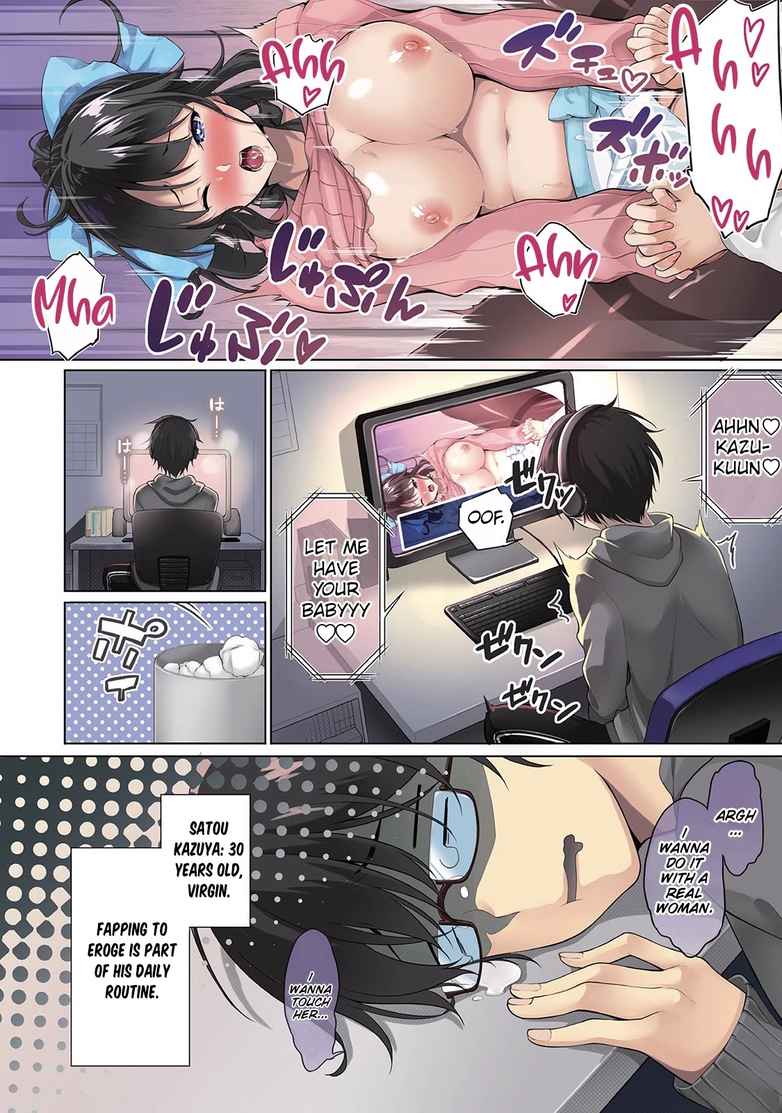 Satou-kun wa Nozoteiru. ~Kami-sama Appli de Onnanoko no Kokoro o Nozoitara Do XX datta Chapter 1 page 8 - Chapter 1: Her Secrets?