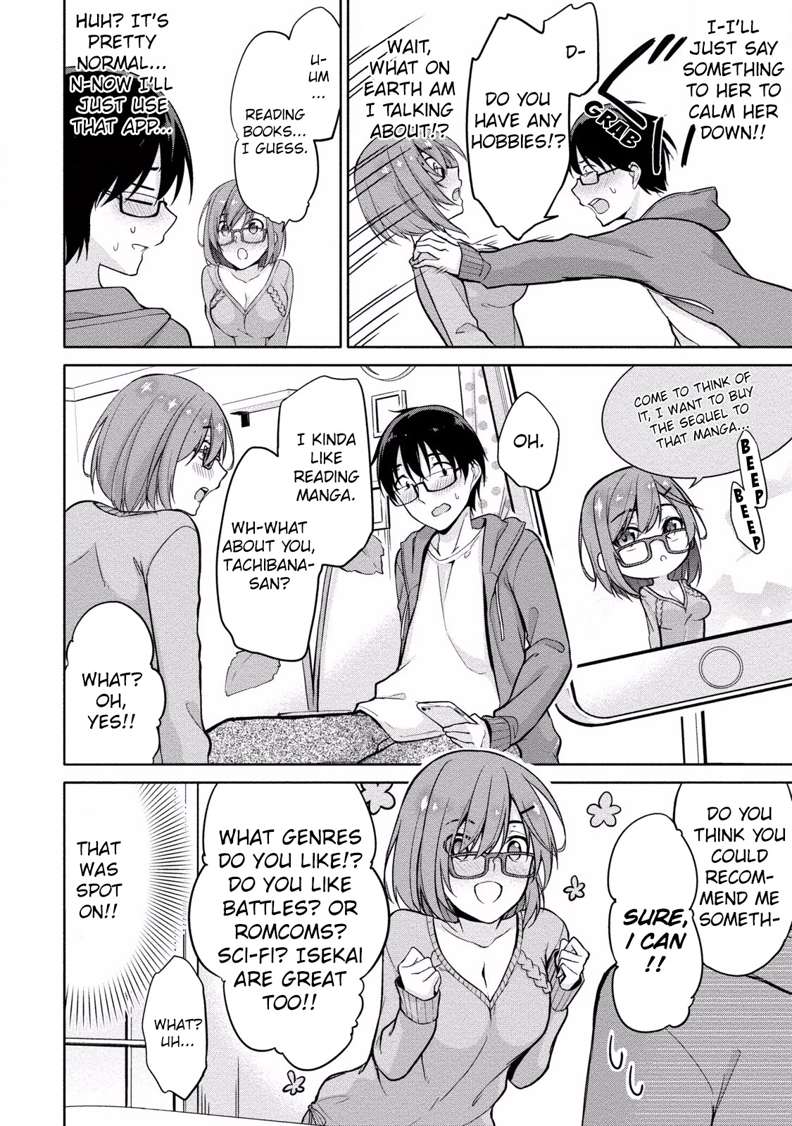 Satou-kun wa Nozoteiru. ~Kami-sama Appli de Onnanoko no Kokoro o Nozoitara Do XX datta Chapter 4 page 13 - Chapter 4: My Secrets?