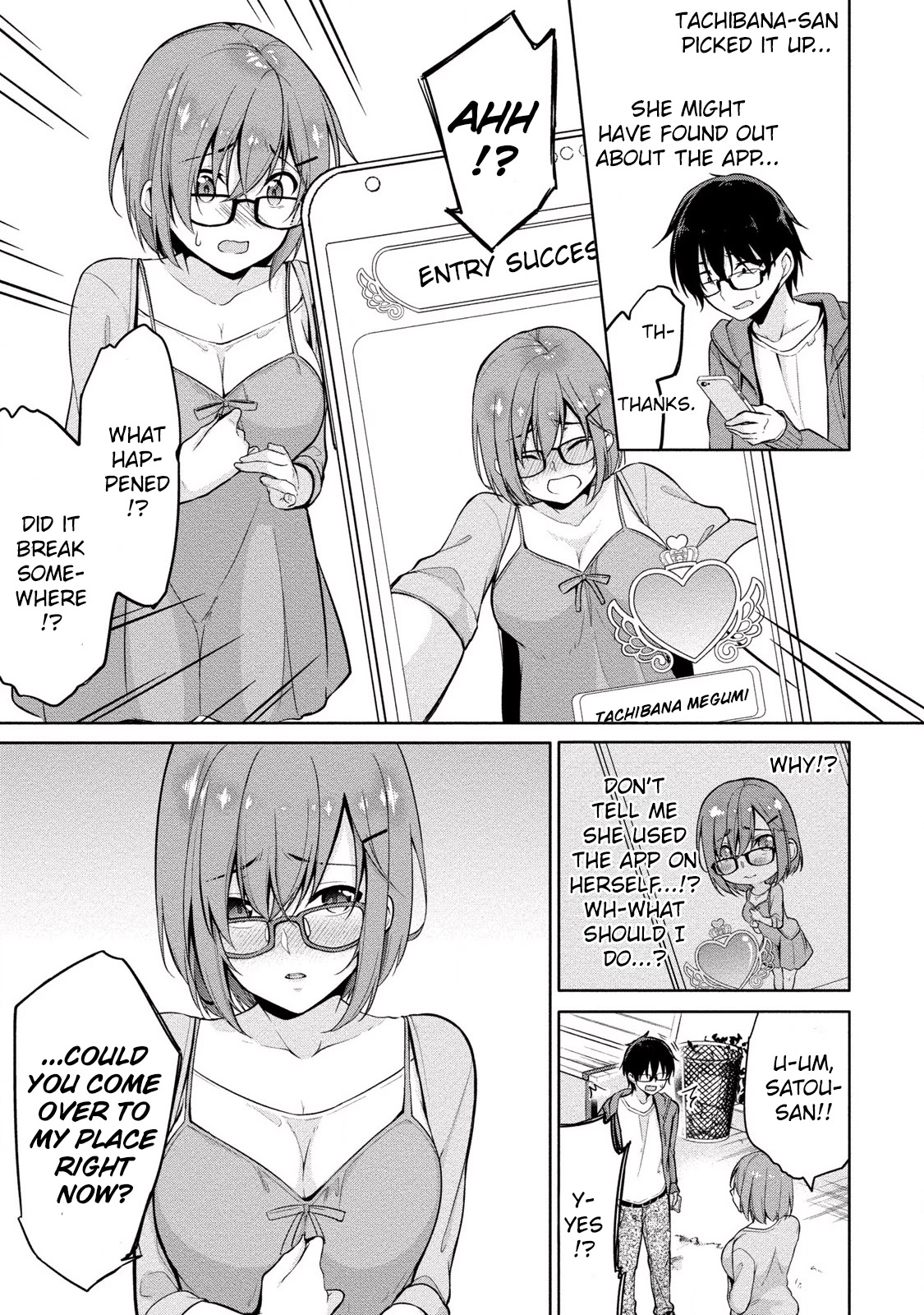 Satou-kun wa Nozoteiru. ~Kami-sama Appli de Onnanoko no Kokoro o Nozoitara Do XX datta Chapter 4 page 6 - Chapter 4: My Secrets?