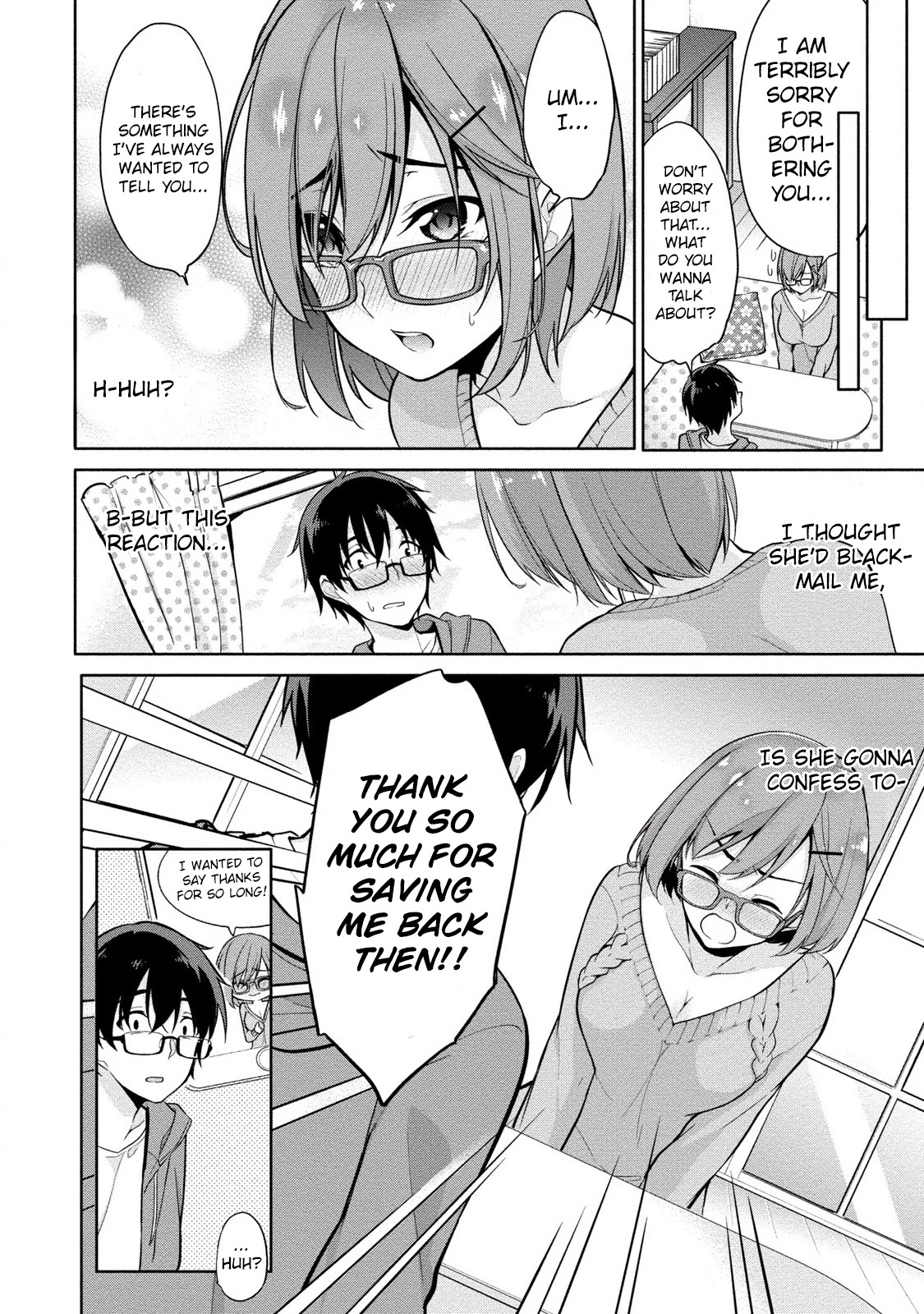 Satou-kun wa Nozoteiru. ~Kami-sama Appli de Onnanoko no Kokoro o Nozoitara Do XX datta Chapter 4 page 9 - Chapter 4: My Secrets?
