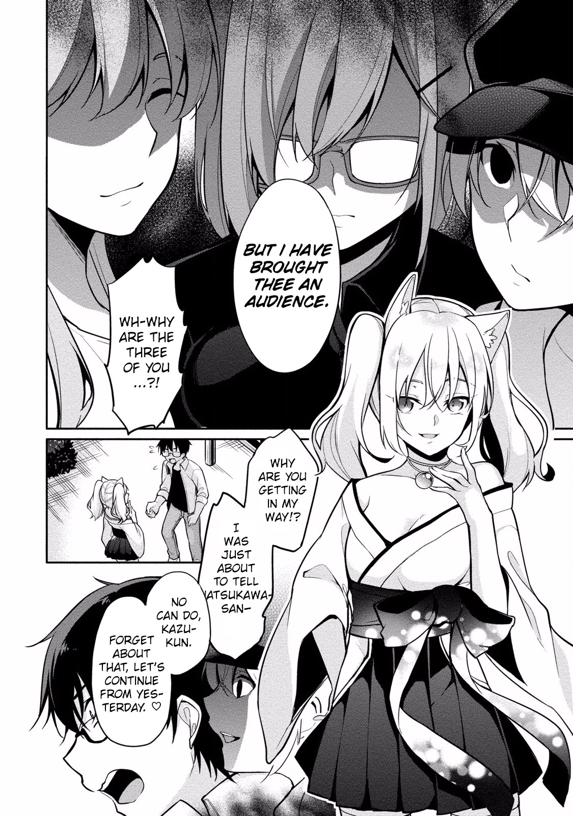 Satou-kun wa Nozoteiru. ~Kami-sama Appli de Onnanoko no Kokoro o Nozoitara Do XX datta Chapter 7 page 14 - Chapter 7: ???'s Secrets? [END]