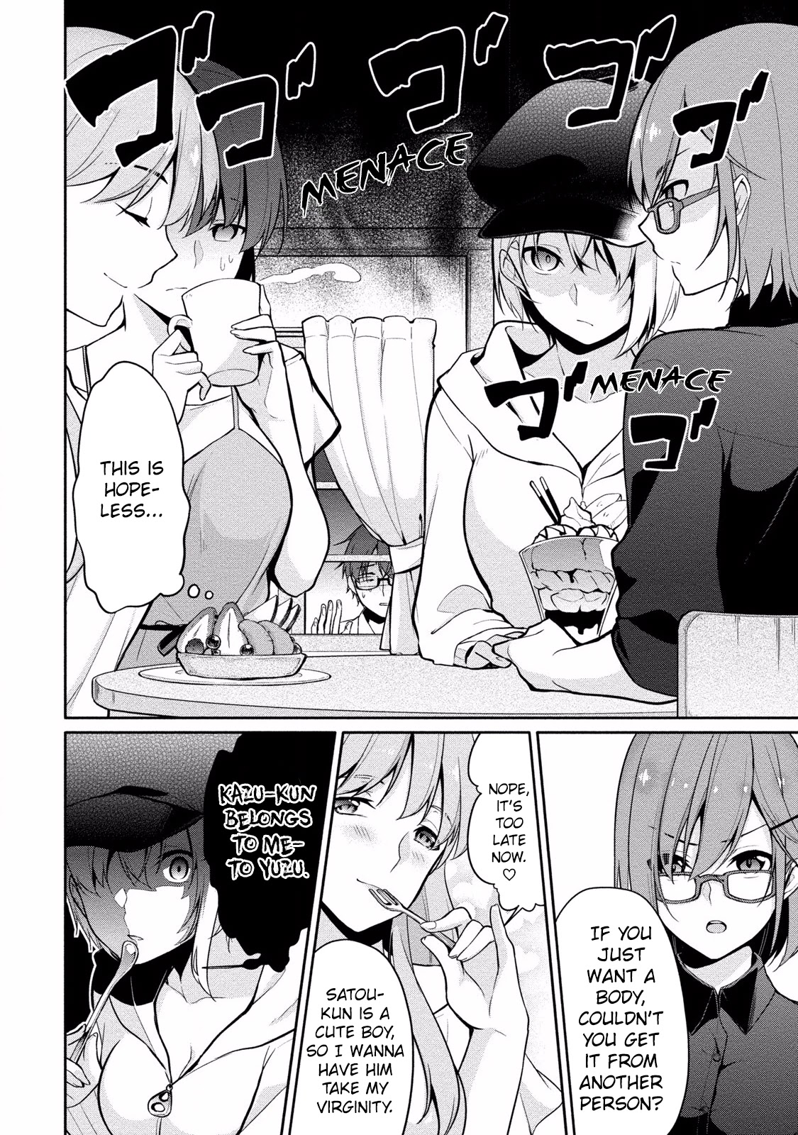 Satou-kun wa Nozoteiru. ~Kami-sama Appli de Onnanoko no Kokoro o Nozoitara Do XX datta Chapter 7 page 8 - Chapter 7: ???'s Secrets? [END]