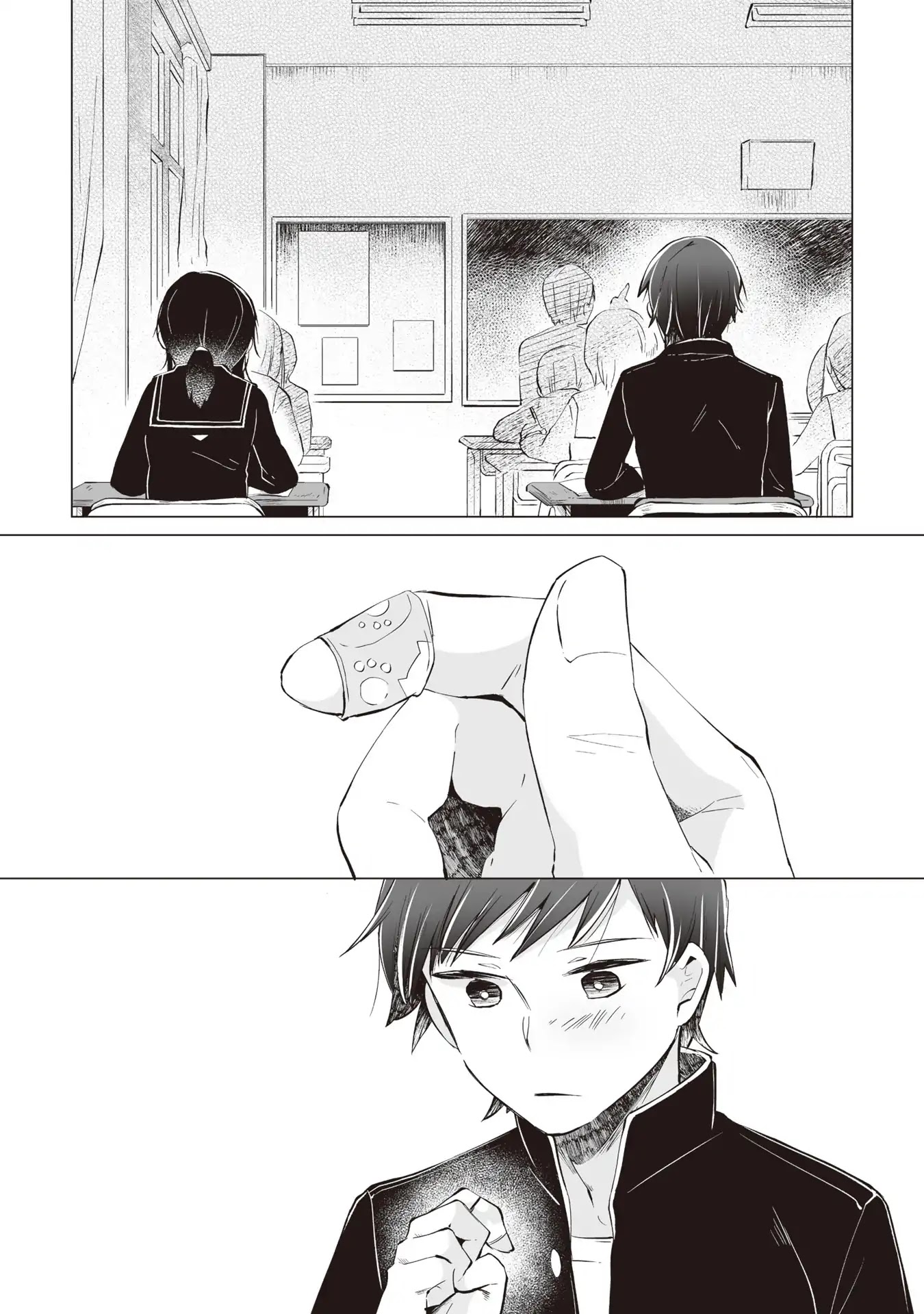 Satou-san Who Sits Next To Me Chapter 1 page 15 - Chapter 1: Tonari no Anoko to Bansouko "Bandage and the Girl Next Seat"