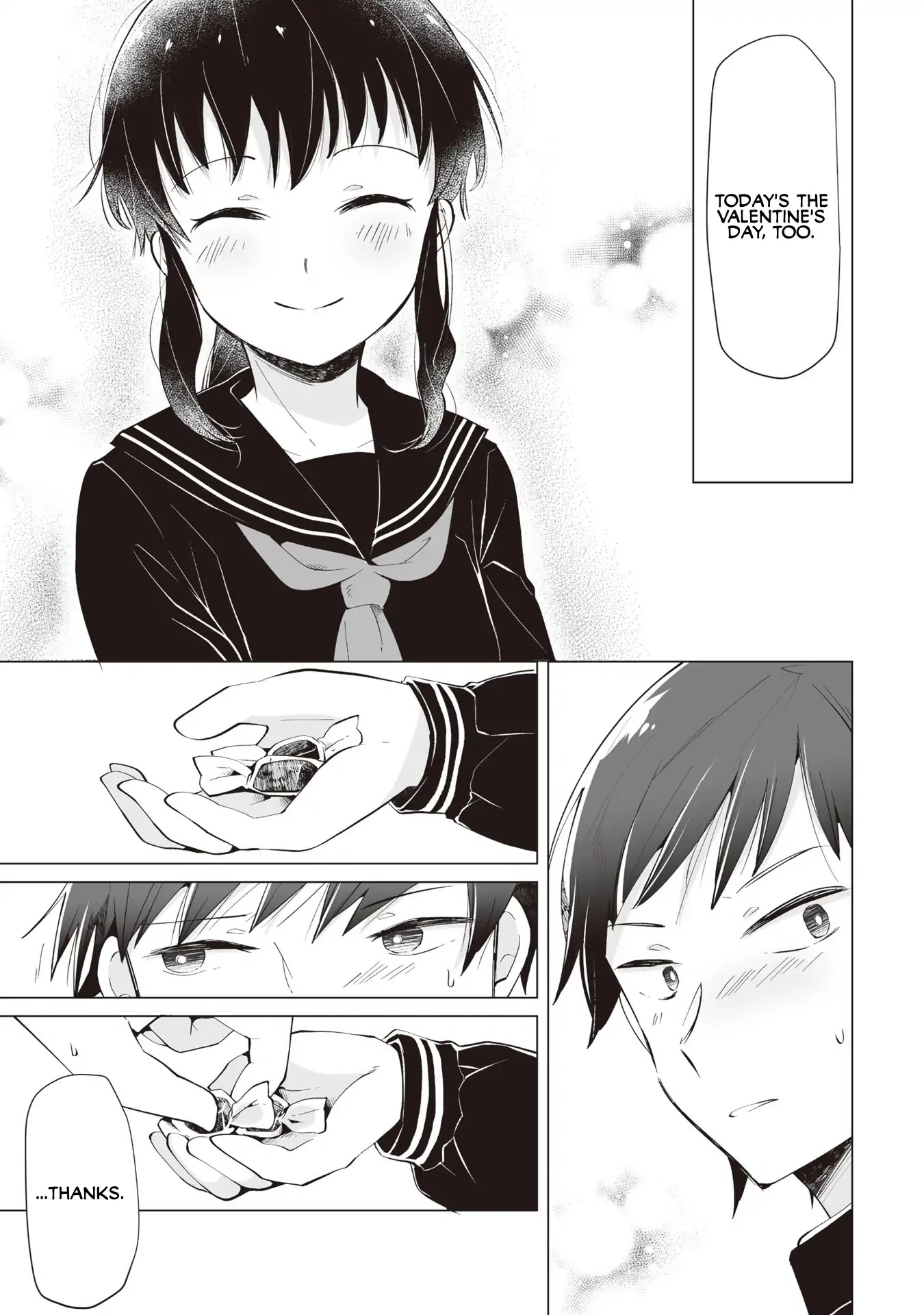 Satou-san Who Sits Next To Me Chapter 1 page 21 - Chapter 1: Tonari no Anoko to Bansouko "Bandage and the Girl Next Seat"