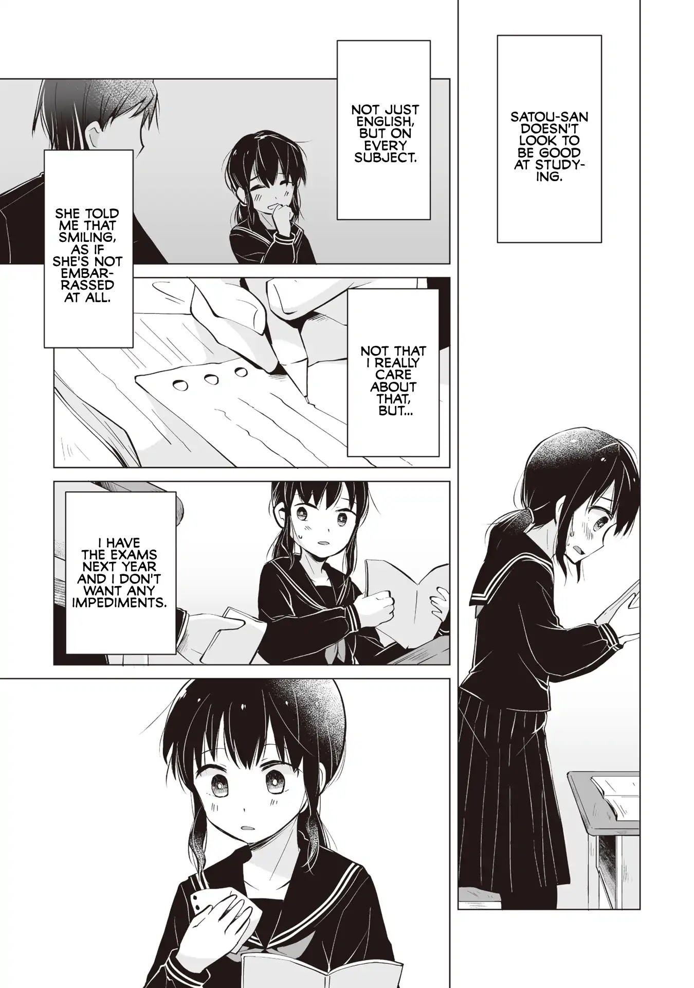 Satou-san Who Sits Next To Me Chapter 1 page 24 - Chapter 1: Tonari no Anoko to Bansouko "Bandage and the Girl Next Seat"