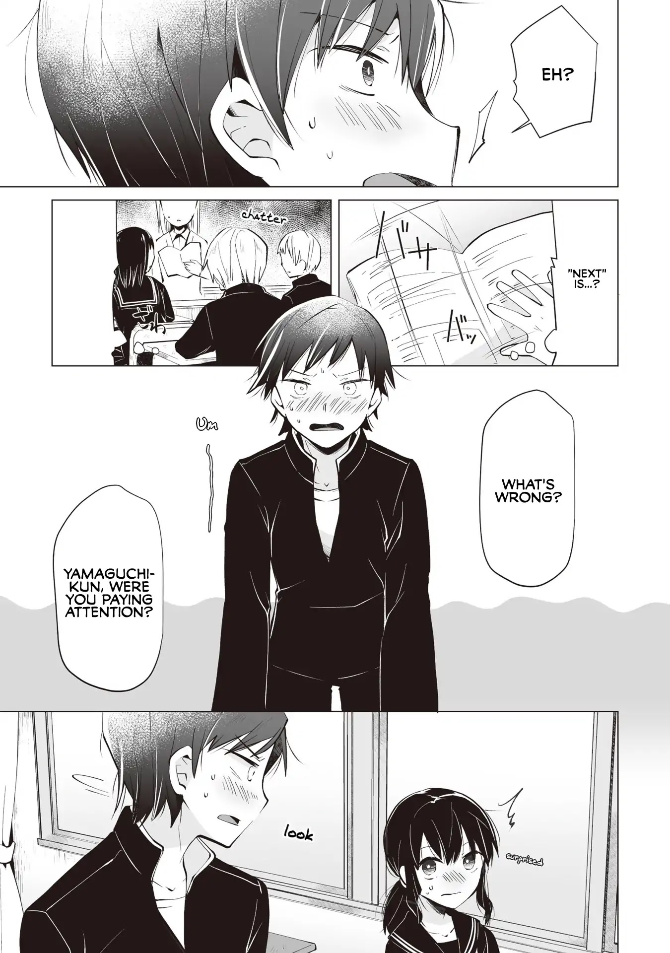 Satou-san Who Sits Next To Me Chapter 1 page 27 - Chapter 1: Tonari no Anoko to Bansouko "Bandage and the Girl Next Seat"