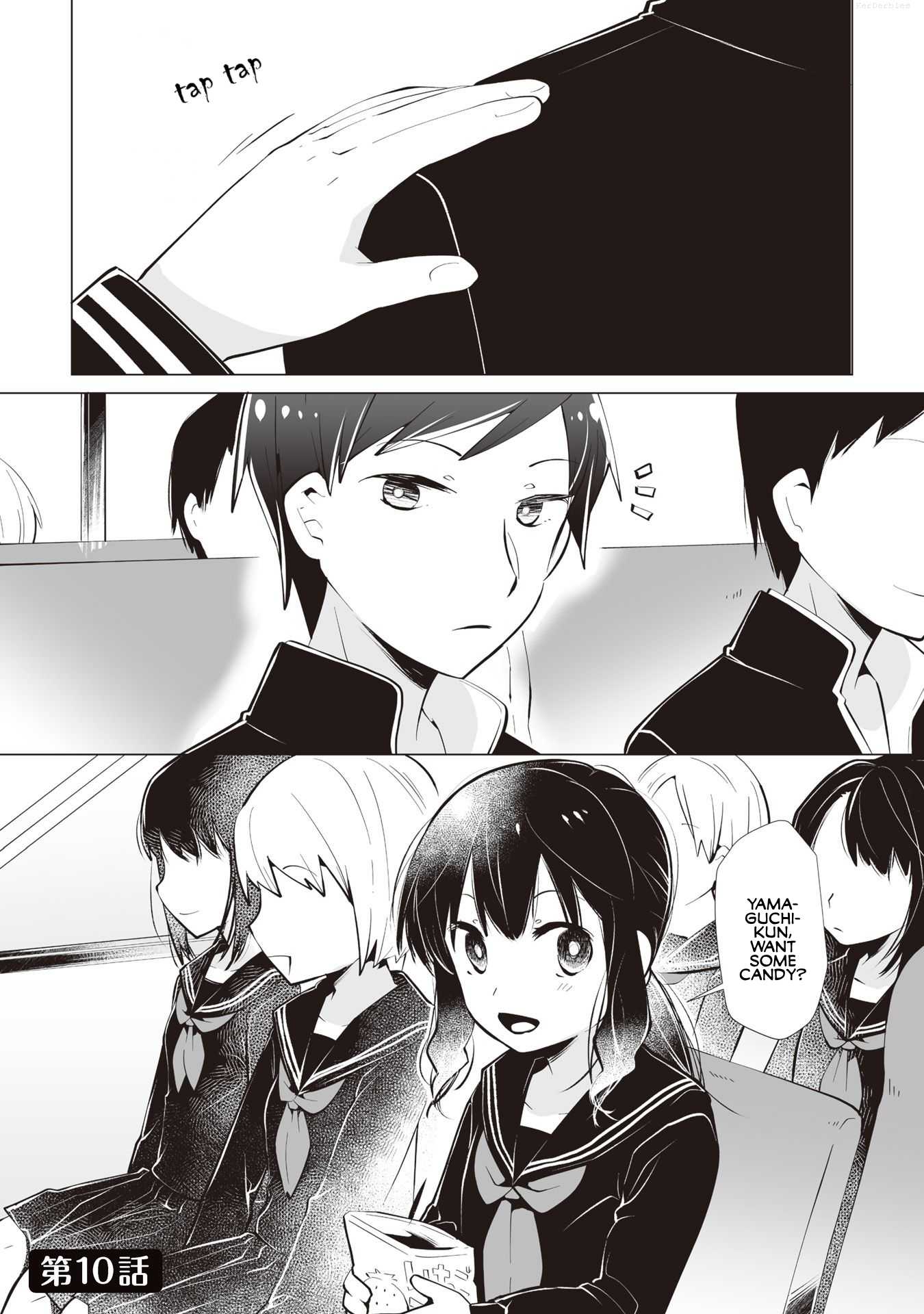 Satou-san Who Sits Next To Me Chapter 10 page 1 - Chapter 10: Satou-san ga kureta Candy "Candy Satou-san Gave to Me"