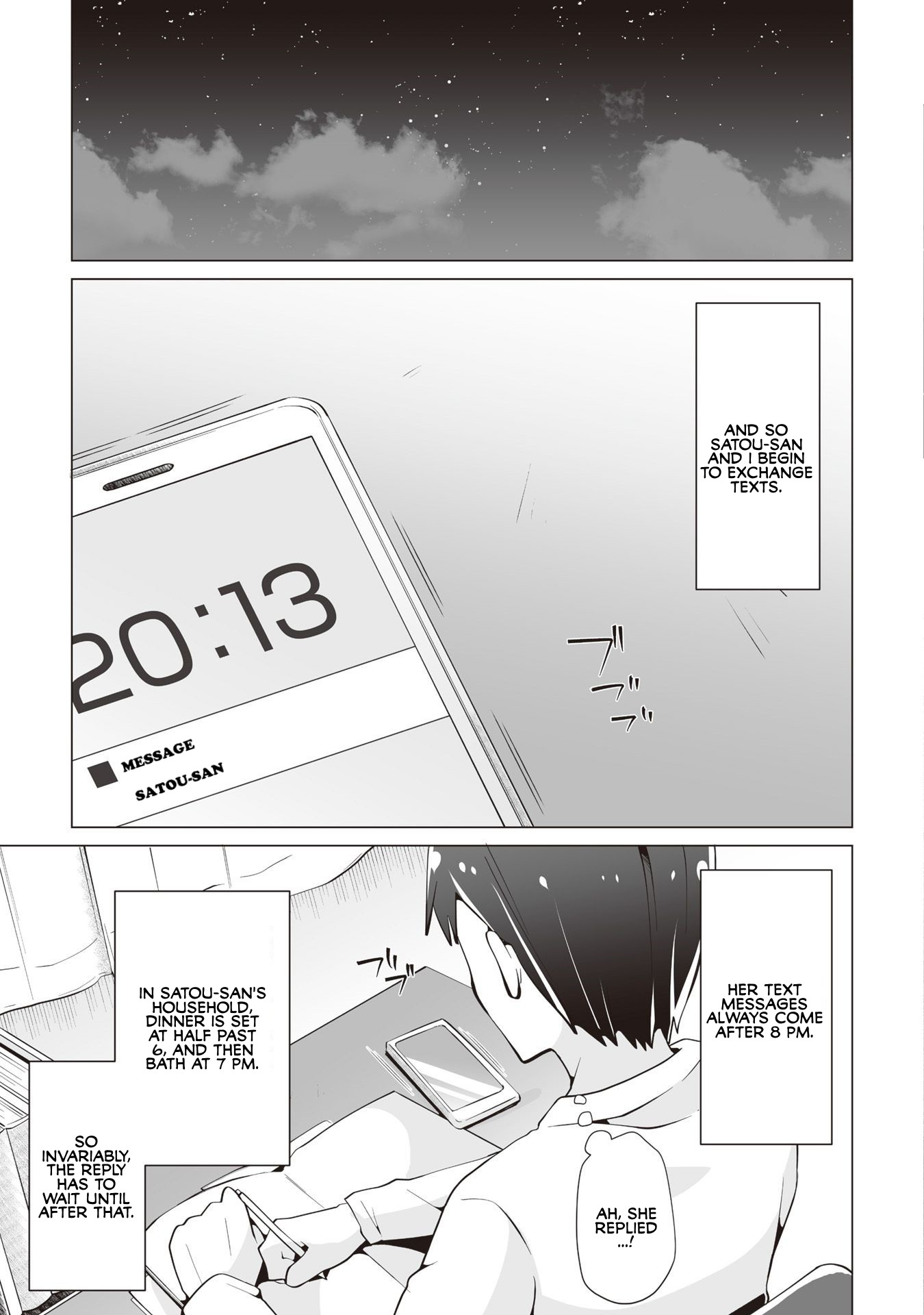 Satou-san Who Sits Next To Me Chapter 14 page 13 - Chapter 14: Satou-san's Contact Info
