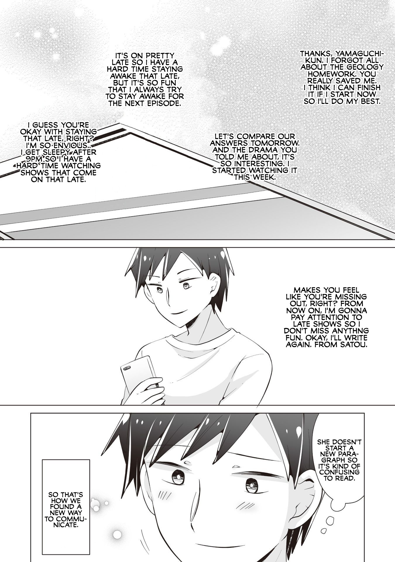 Satou-san Who Sits Next To Me Chapter 14 page 14 - Chapter 14: Satou-san's Contact Info