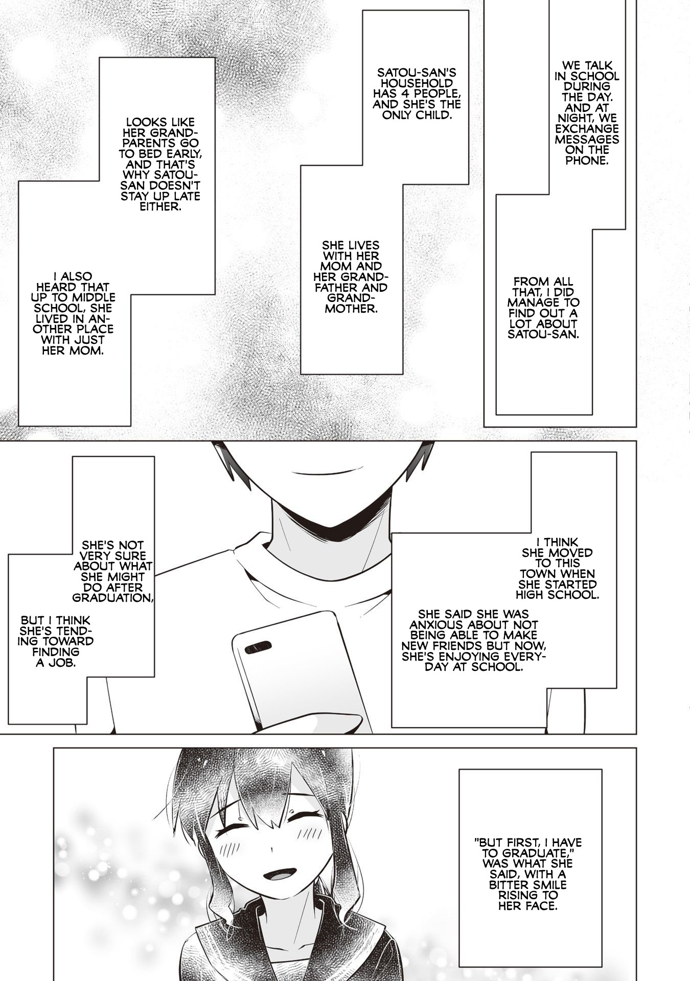 Satou-san Who Sits Next To Me Chapter 14 page 15 - Chapter 14: Satou-san's Contact Info