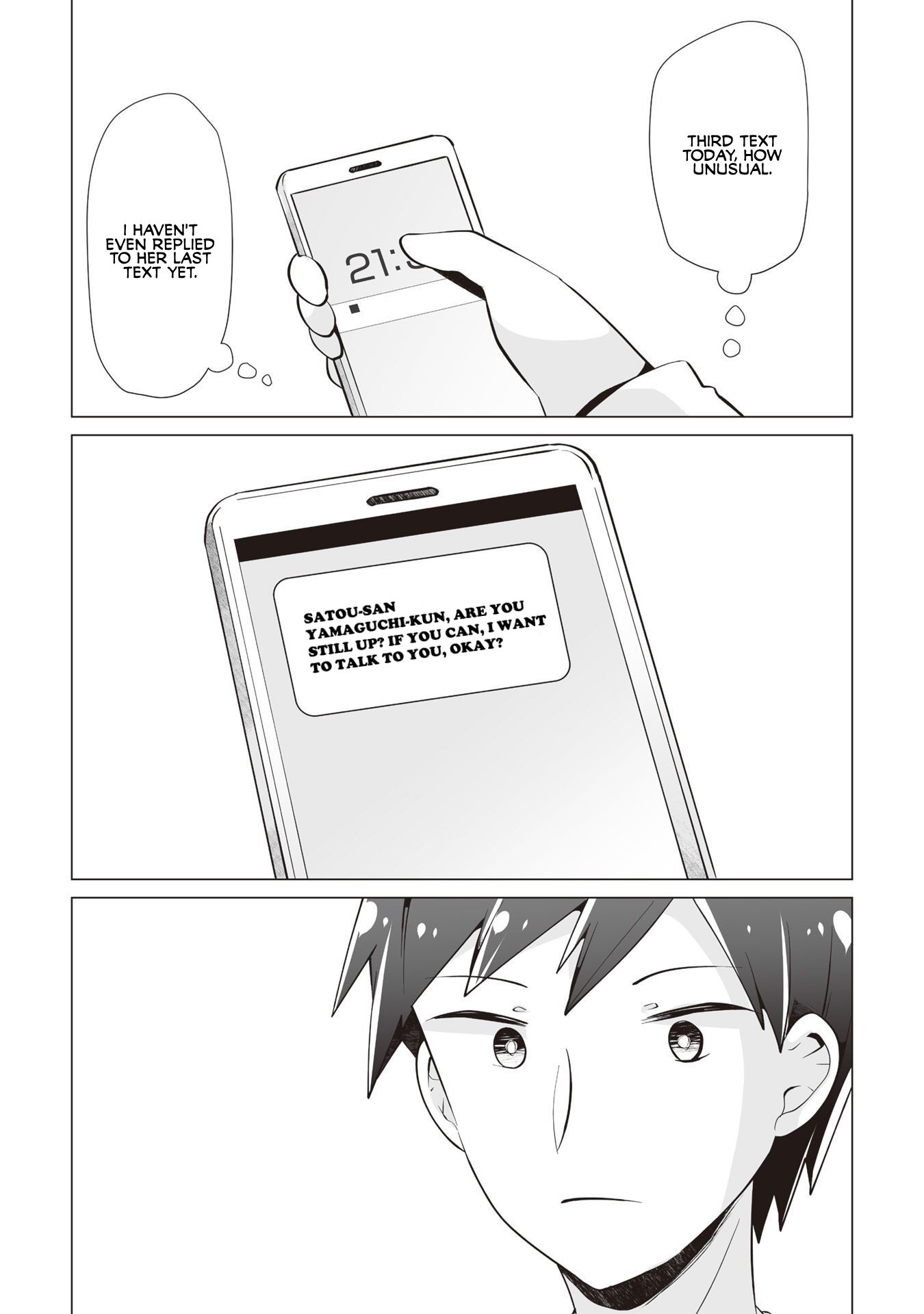 Satou-san Who Sits Next To Me Chapter 14 page 22 - Chapter 14: Satou-san's Contact Info