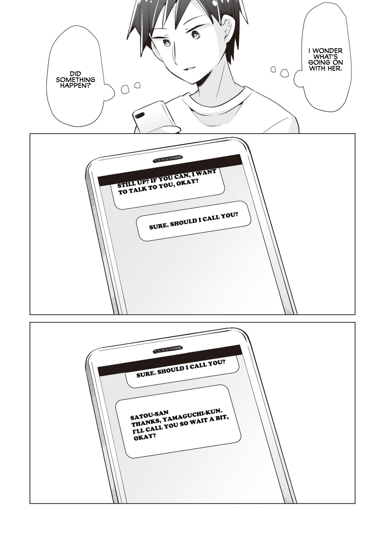 Satou-san Who Sits Next To Me Chapter 14 page 23 - Chapter 14: Satou-san's Contact Info