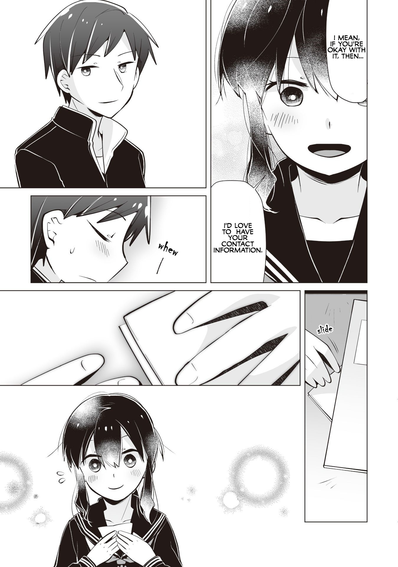 Satou-san Who Sits Next To Me Chapter 14 page 5 - Chapter 14: Satou-san's Contact Info