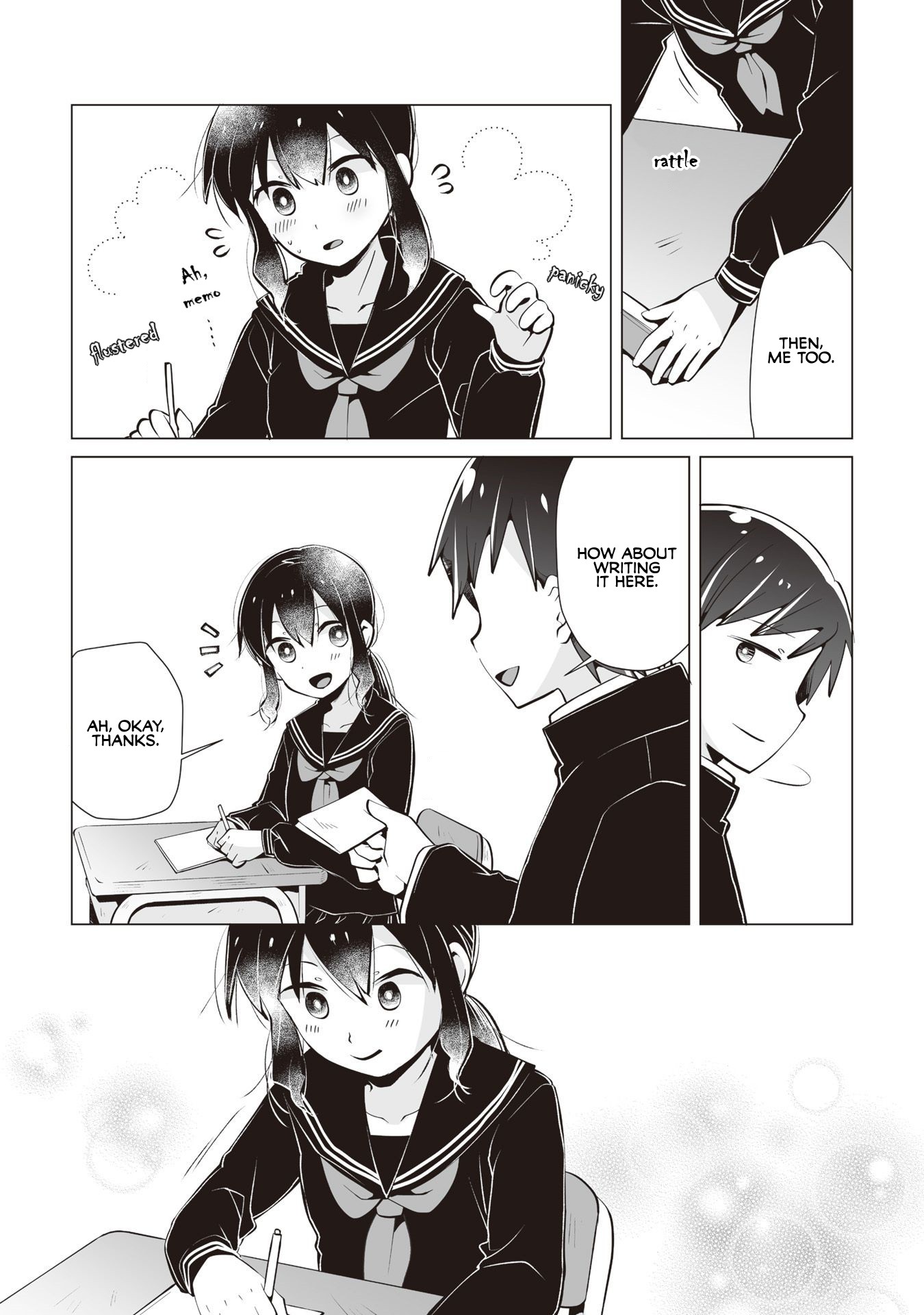 Satou-san Who Sits Next To Me Chapter 14 page 6 - Chapter 14: Satou-san's Contact Info