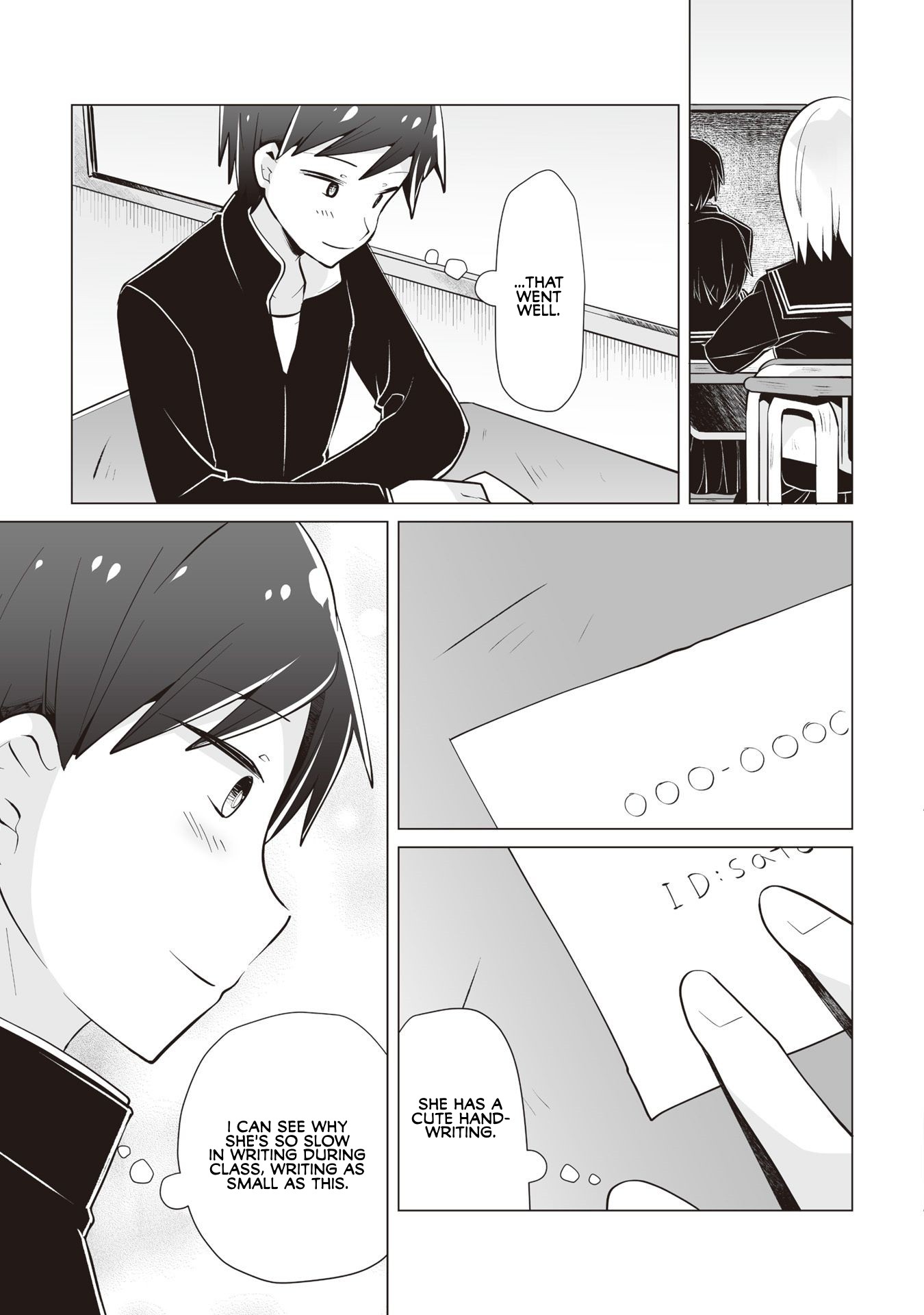 Satou-san Who Sits Next To Me Chapter 14 page 9 - Chapter 14: Satou-san's Contact Info