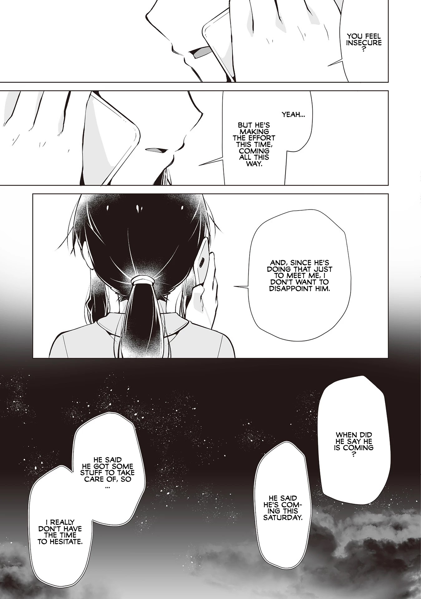 Satou-san Who Sits Next To Me Chapter 15 page 12 - Chapter 15: What I Talked About with Satou-san on the Phone