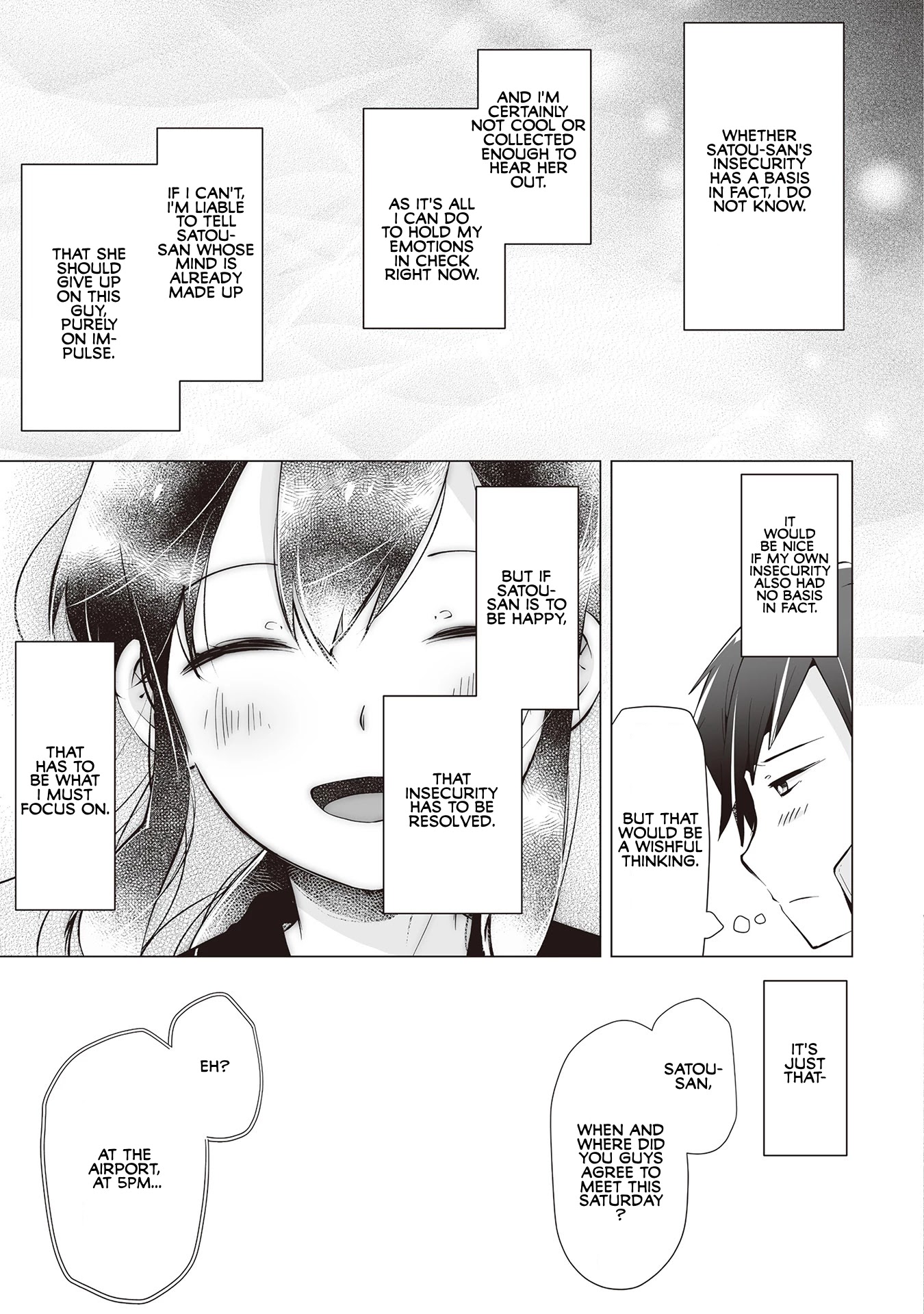 Satou-san Who Sits Next To Me Chapter 15 page 14 - Chapter 15: What I Talked About with Satou-san on the Phone