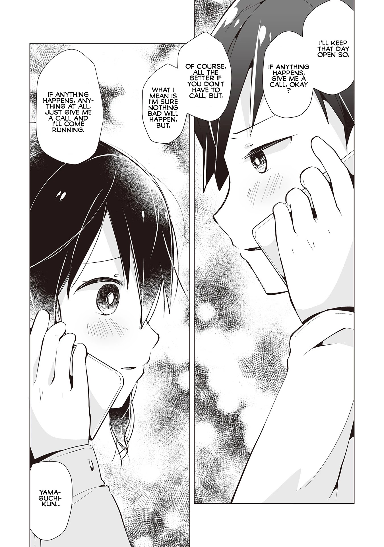 Satou-san Who Sits Next To Me Chapter 15 page 15 - Chapter 15: What I Talked About with Satou-san on the Phone