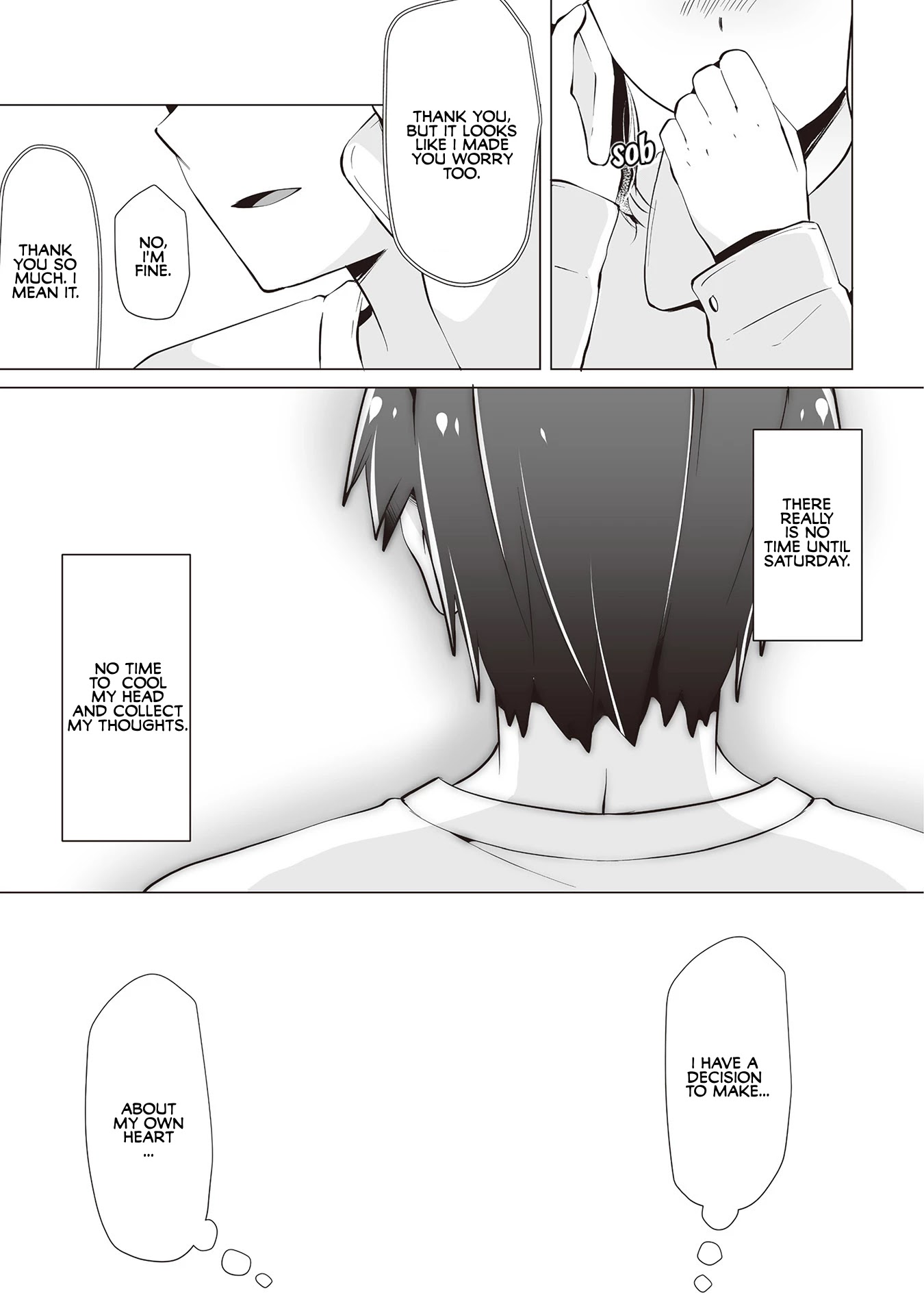 Satou-san Who Sits Next To Me Chapter 15 page 16 - Chapter 15: What I Talked About with Satou-san on the Phone
