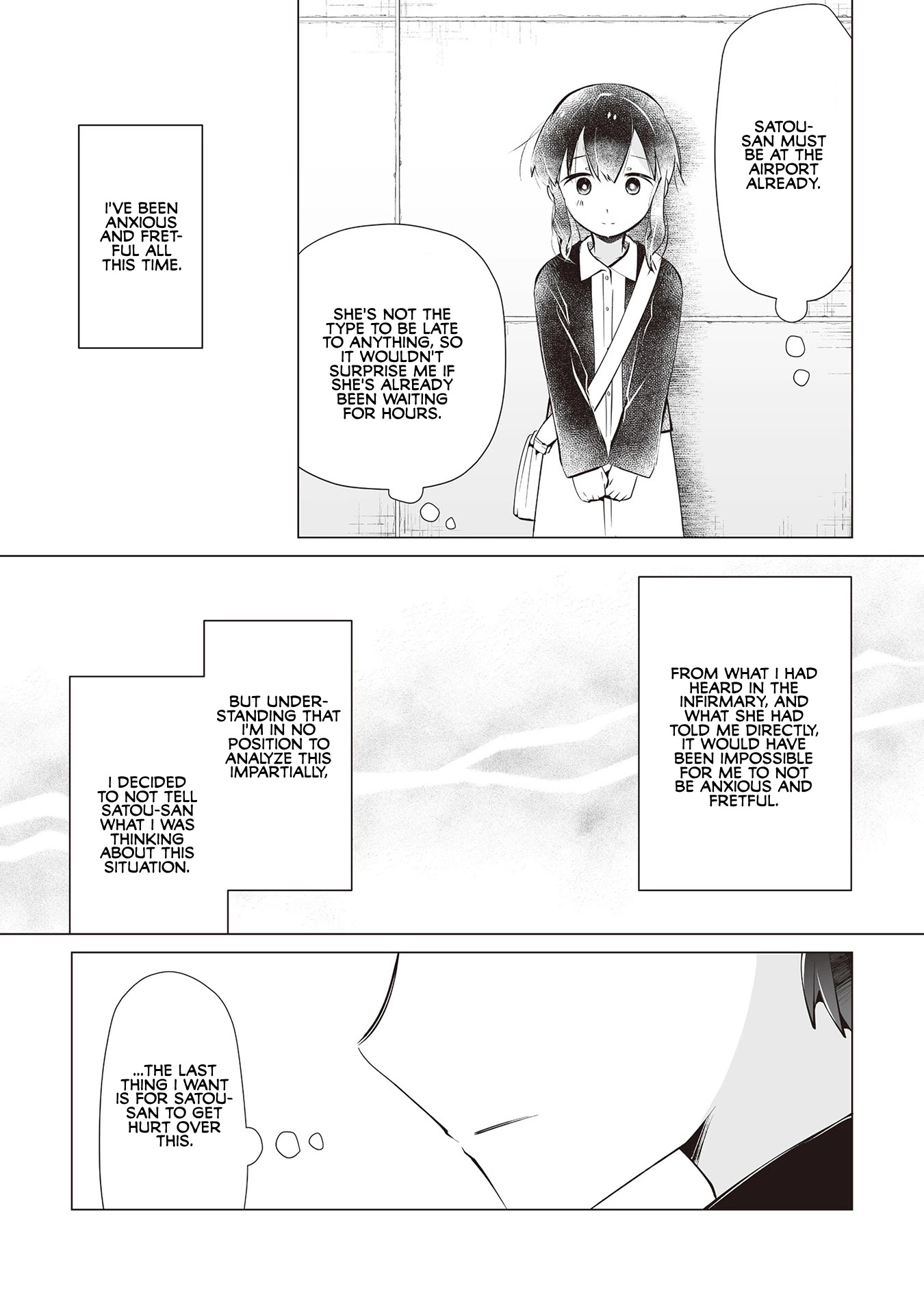 Satou-san Who Sits Next To Me Chapter 15 page 19 - Chapter 15: What I Talked About with Satou-san on the Phone