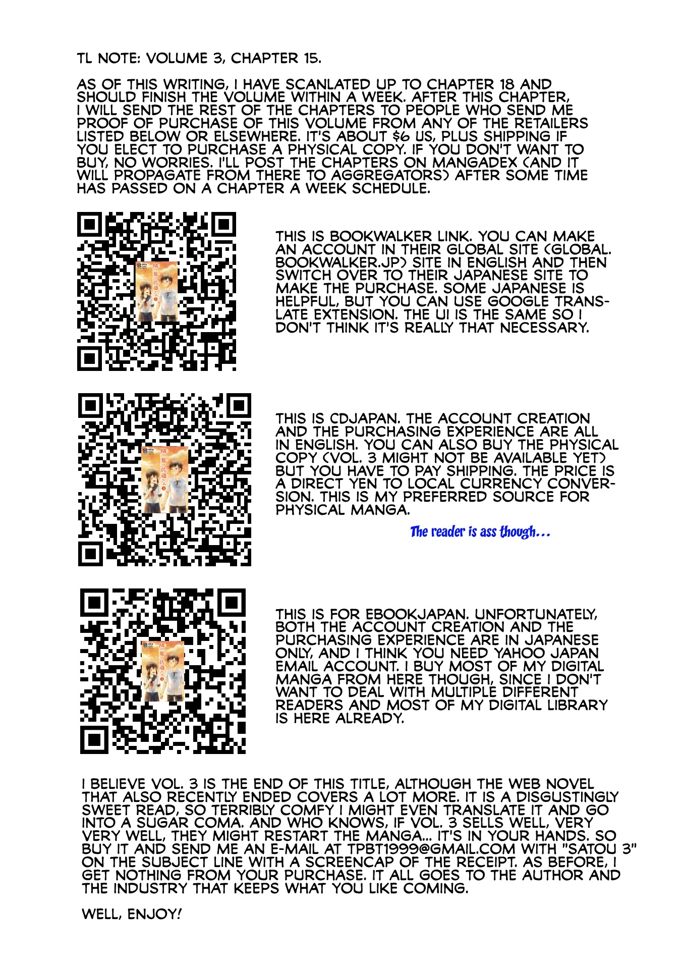 Satou-san Who Sits Next To Me Chapter 15 page 30 - Chapter 15: What I Talked About with Satou-san on the Phone