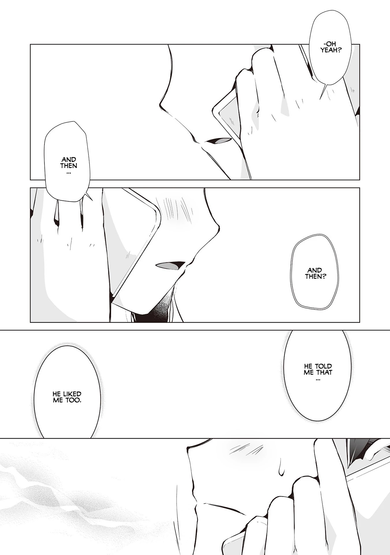 Satou-san Who Sits Next To Me Chapter 15 page 7 - Chapter 15: What I Talked About with Satou-san on the Phone