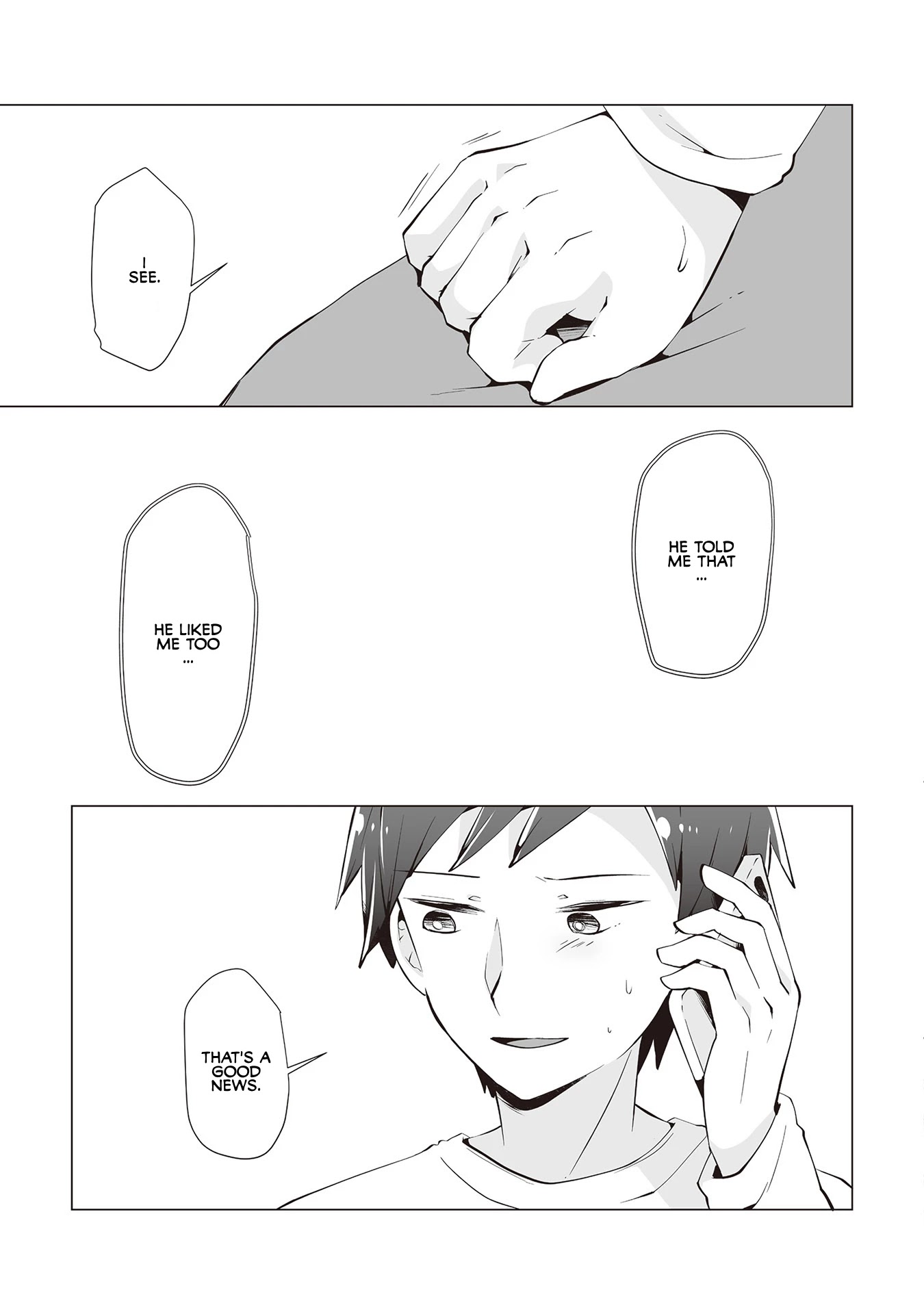 Satou-san Who Sits Next To Me Chapter 15 page 8 - Chapter 15: What I Talked About with Satou-san on the Phone