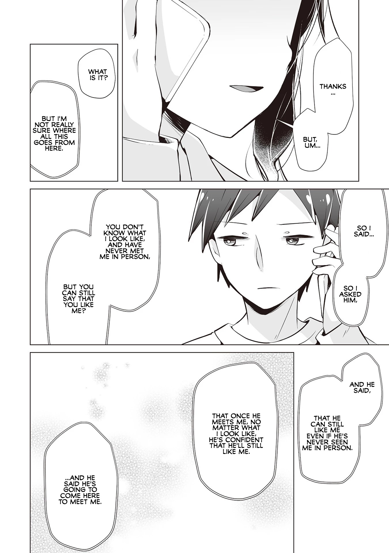 Satou-san Who Sits Next To Me Chapter 15 page 9 - Chapter 15: What I Talked About with Satou-san on the Phone