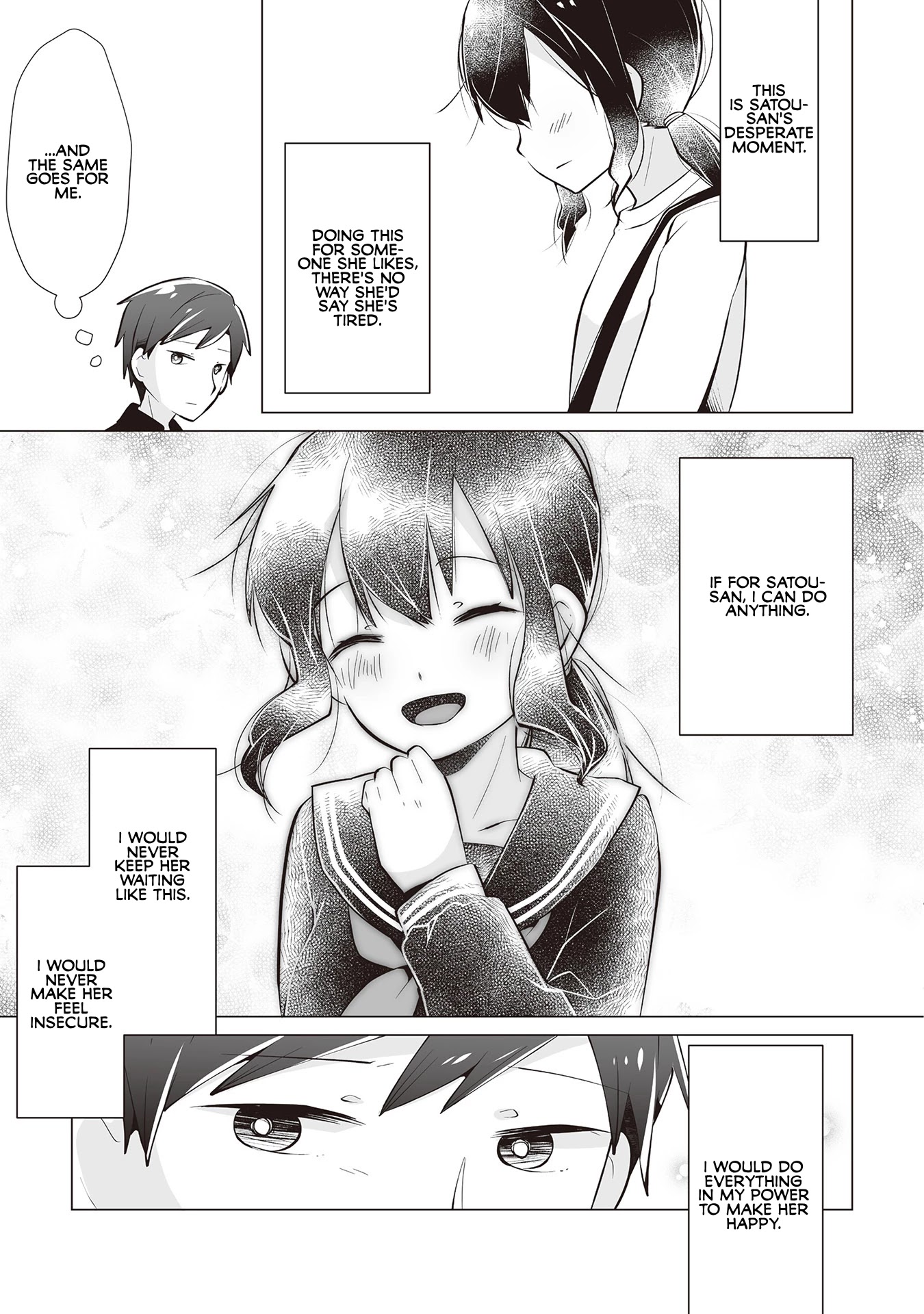 Satou-san Who Sits Next To Me Chapter 16 page 13 - Chapter 16: Why Satou-san Waits