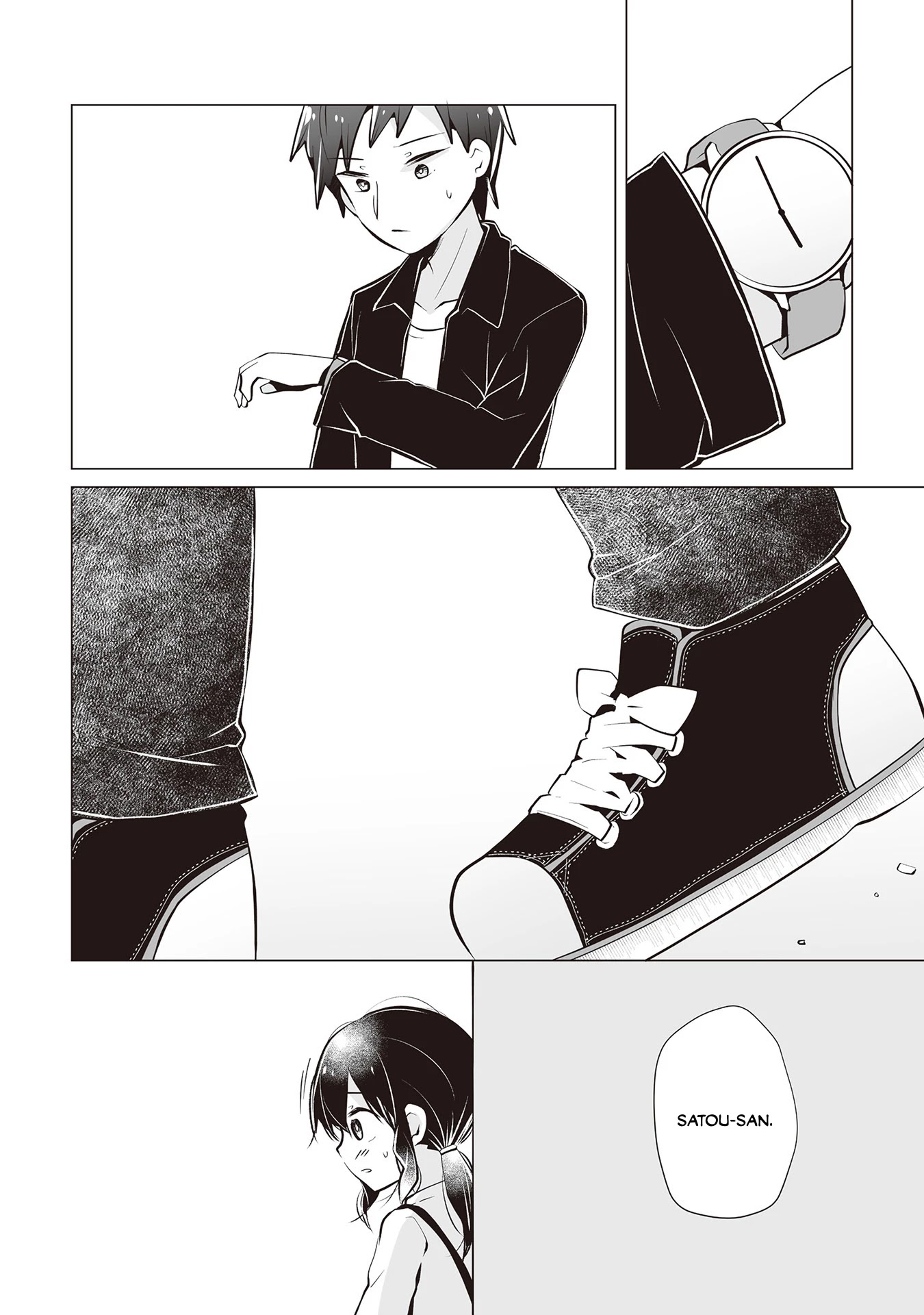 Satou-san Who Sits Next To Me Chapter 16 page 4 - Chapter 16: Why Satou-san Waits